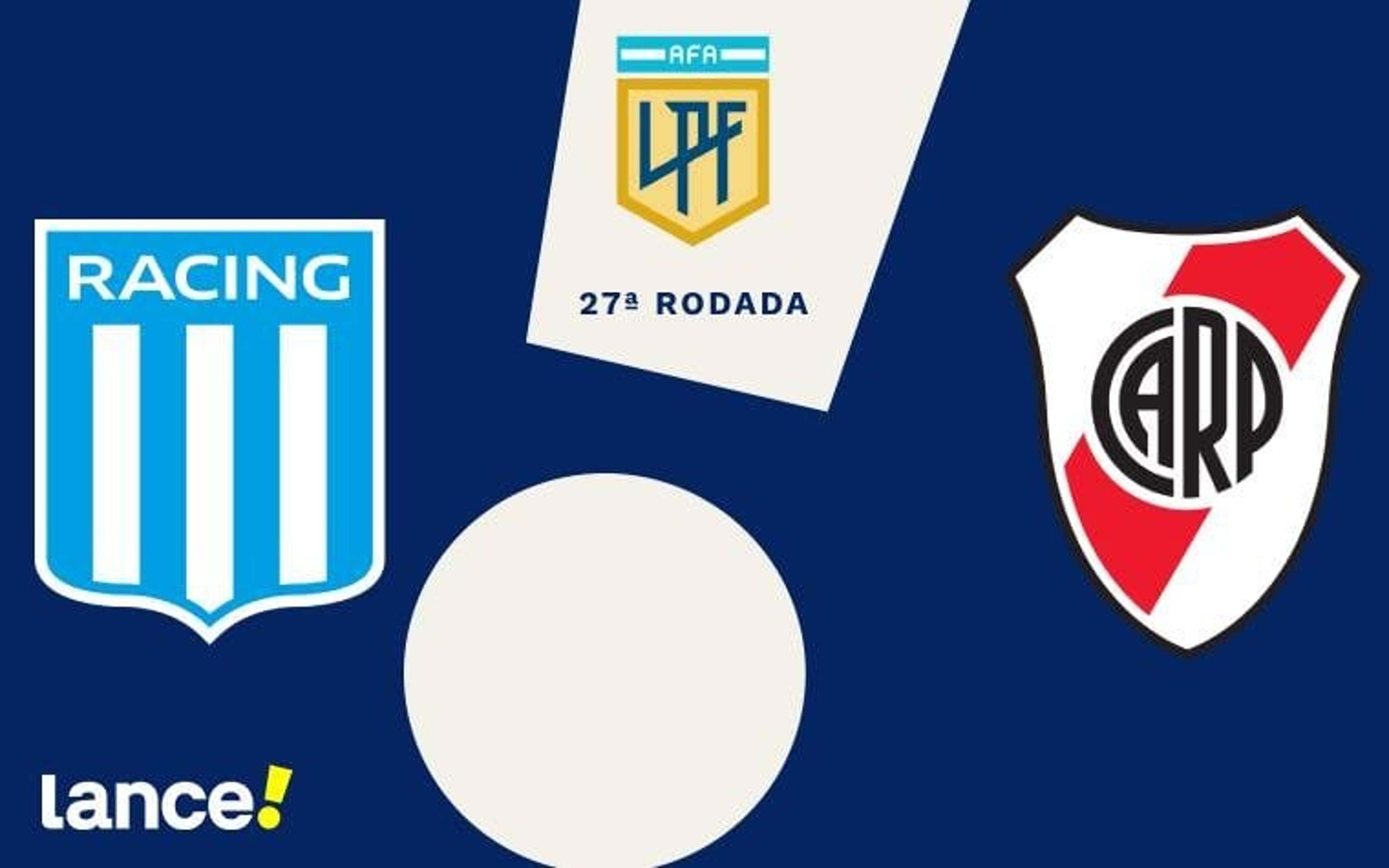 Racing x River Plate: onde assistir, horário e escalações do jogo pelo Campeonato Argentino