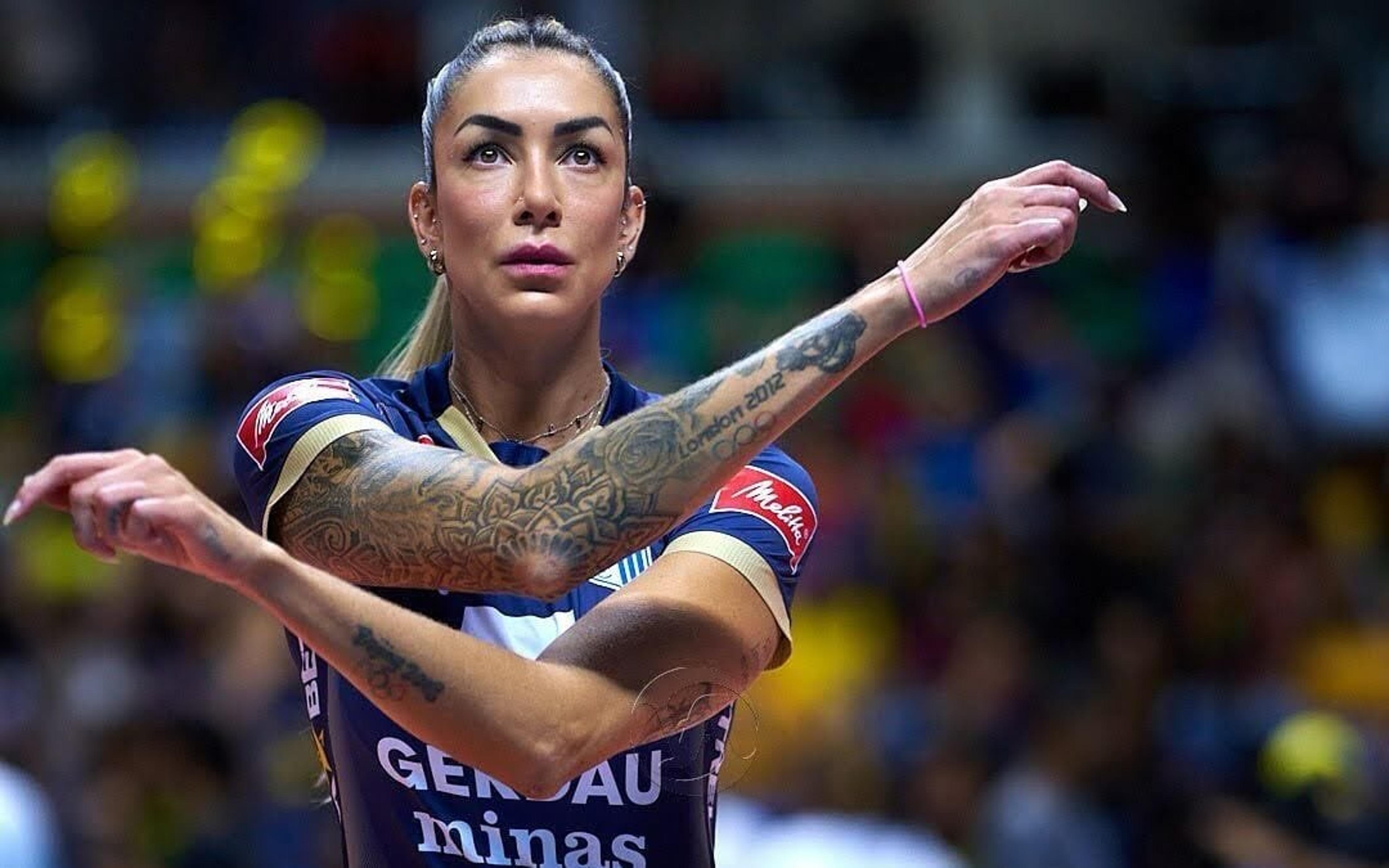 Thaisa desabafa sobre agressão em jogo da Superliga de Vôlei Feminino: ‘Muito triste’