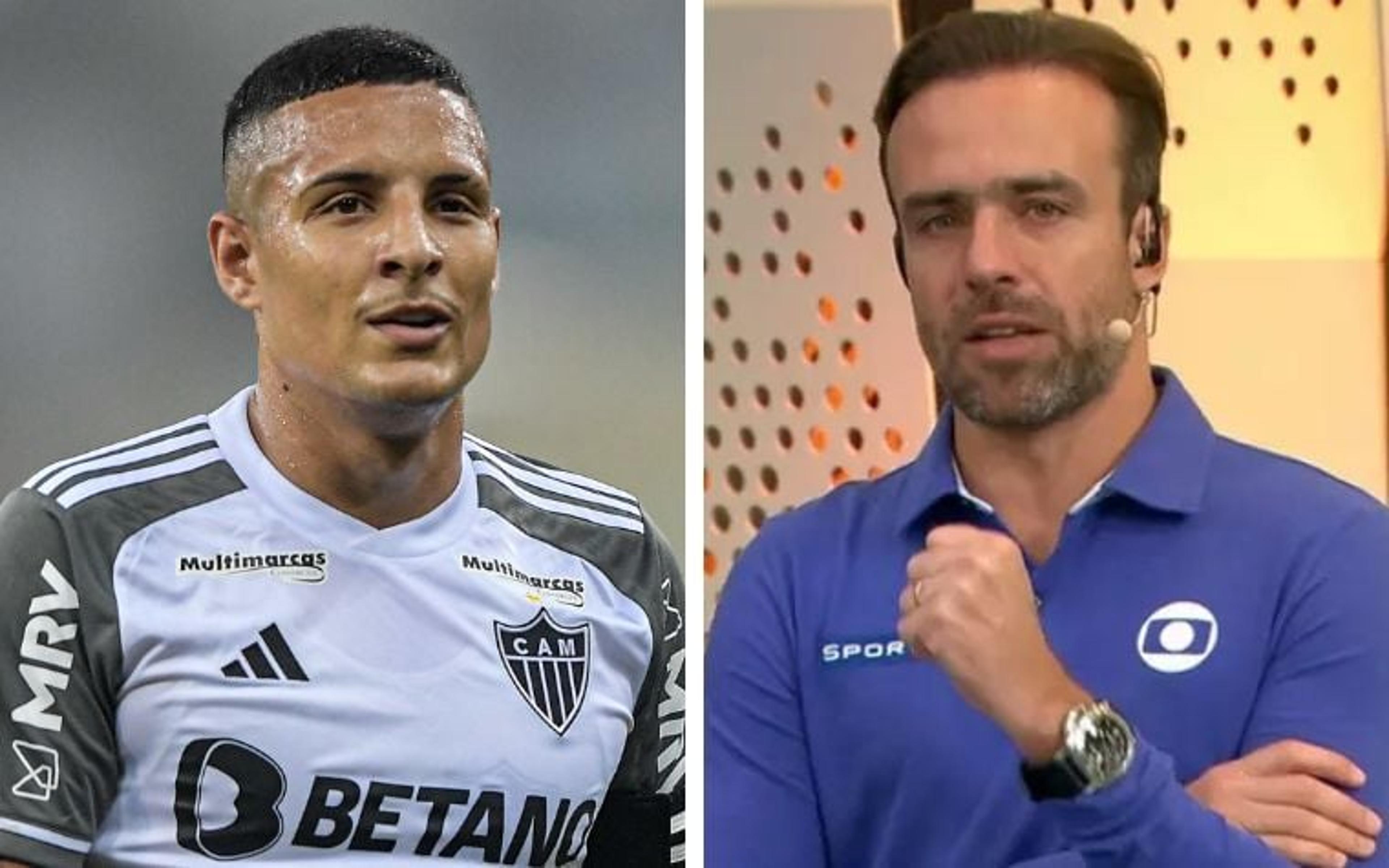 Roger Flores manda recado a Guilherme Arana após ataques: ‘Você fez isso comigo’