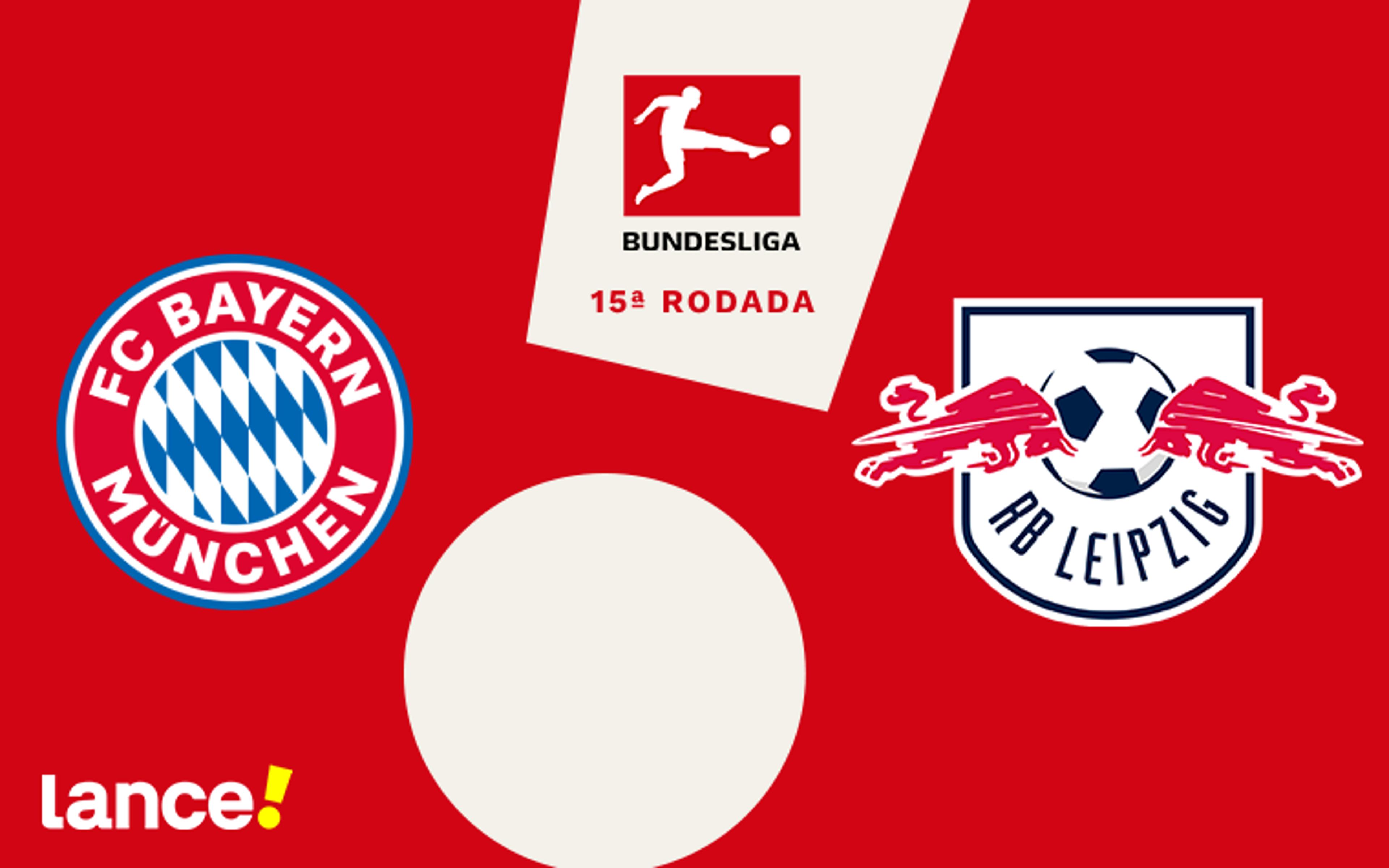 Bayern de Munique x RB Leipzig: onde assistir, horário e escalações do jogo pela Bundesliga