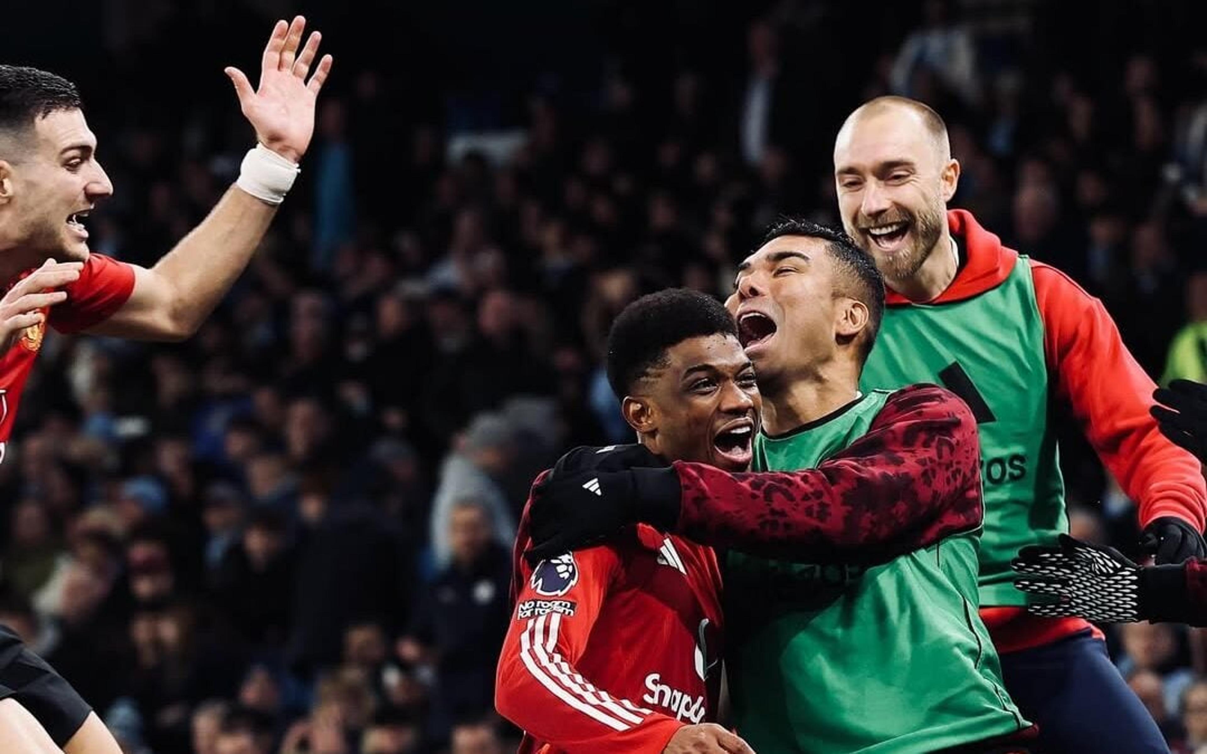 Em virada épica, United faz dois gols em dois minutos e vence City