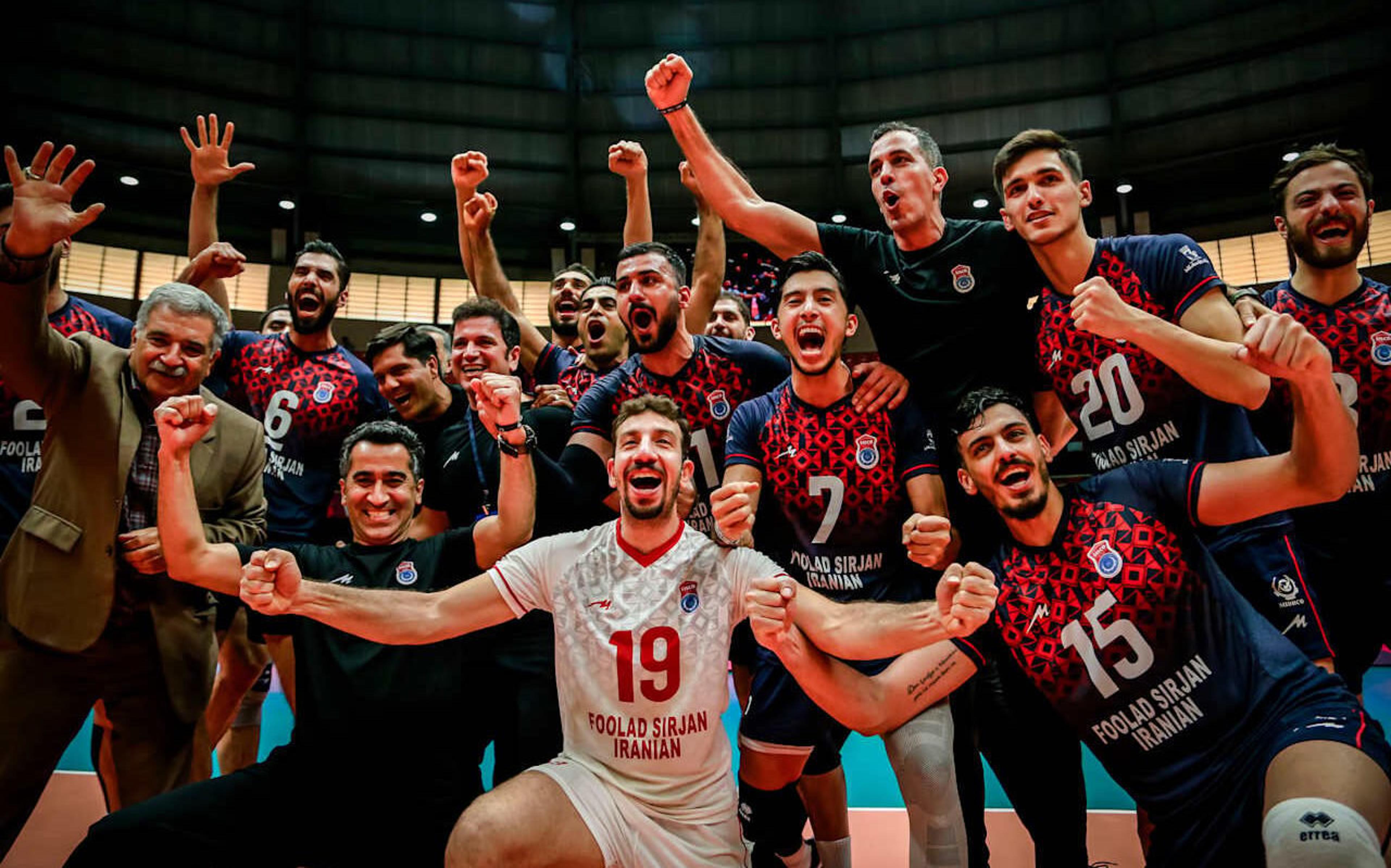 Foolad Sirjan vence no tie-break e conquista bronze no Mundial de Clubes de Vôlei Masculino