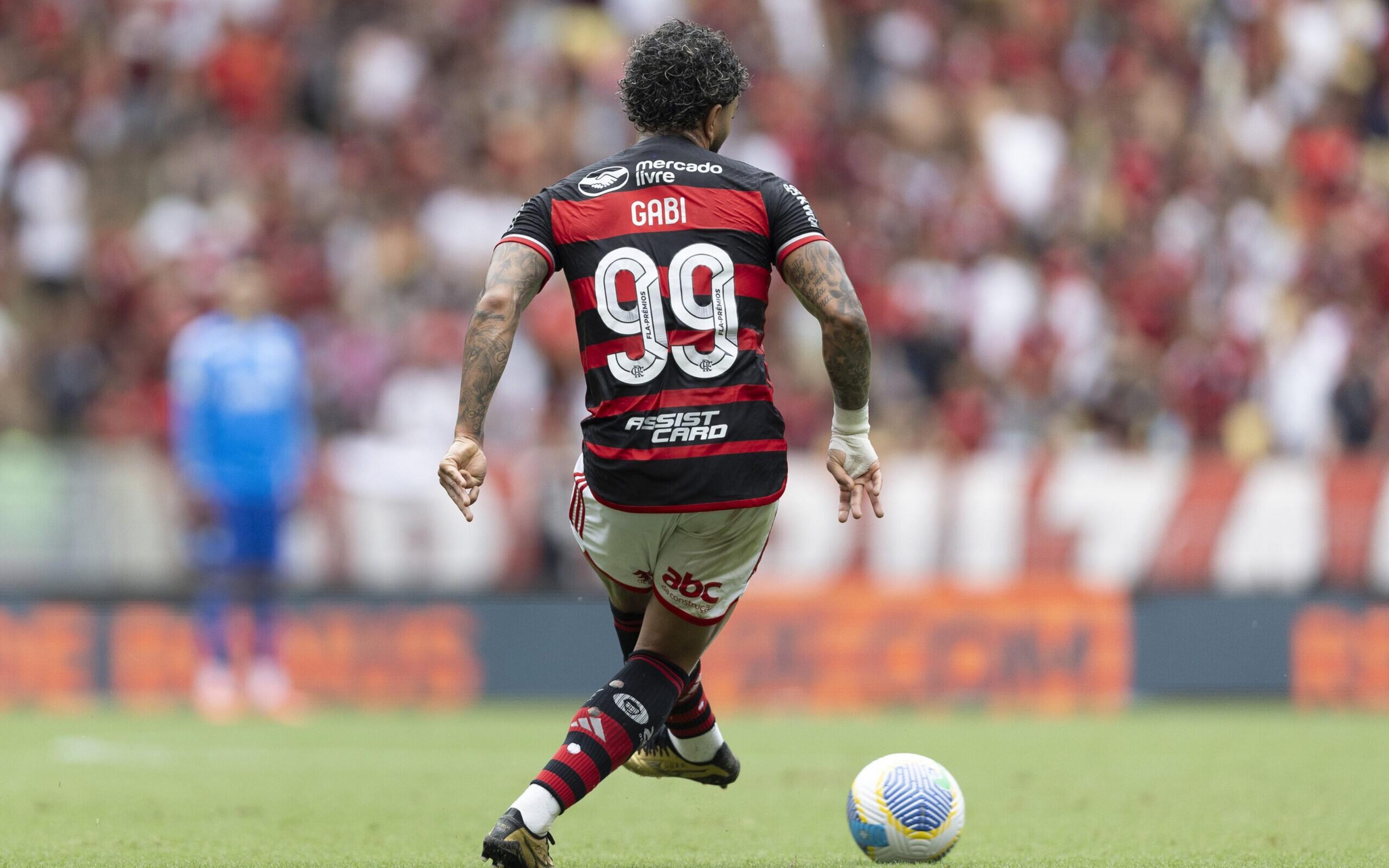 Gabigol marca na última partida pelo Flamengo; veja reações