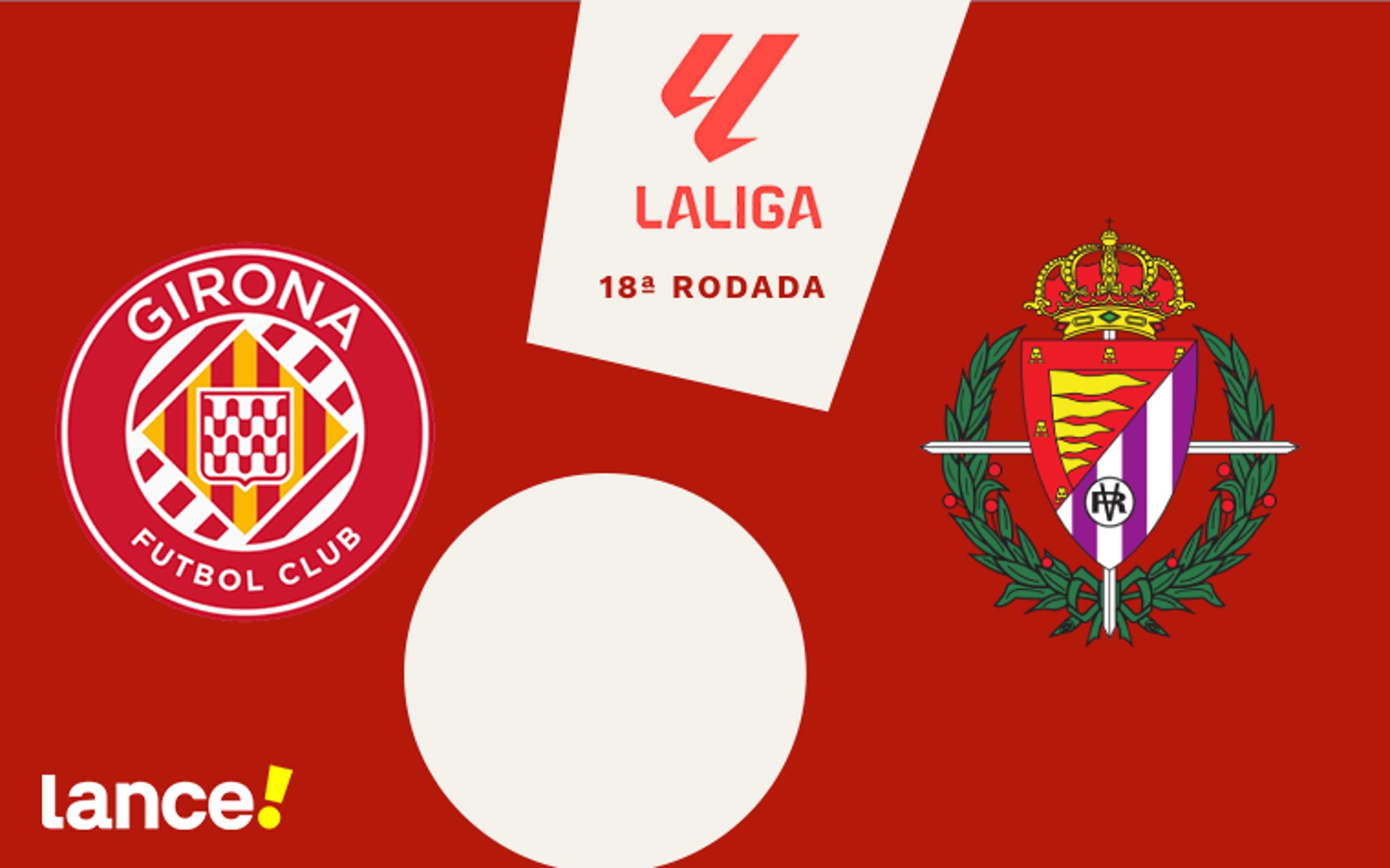 Girona x Real Valladolid: onde assistir, horário e escalações do jogo pela La Liga