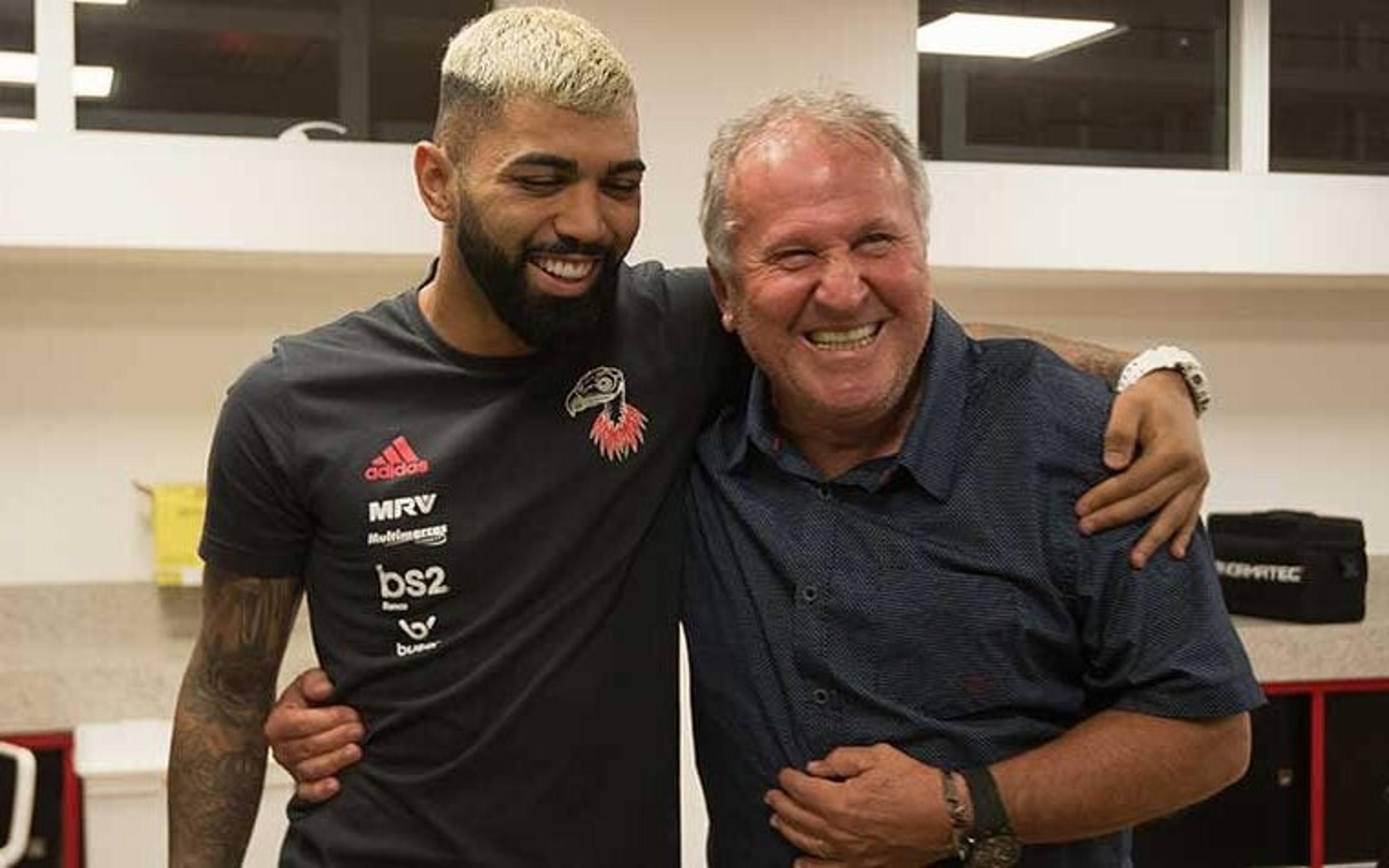 Flamengo: Zico revela presente de Gabigol e solta o verbo sobre saída do jogador