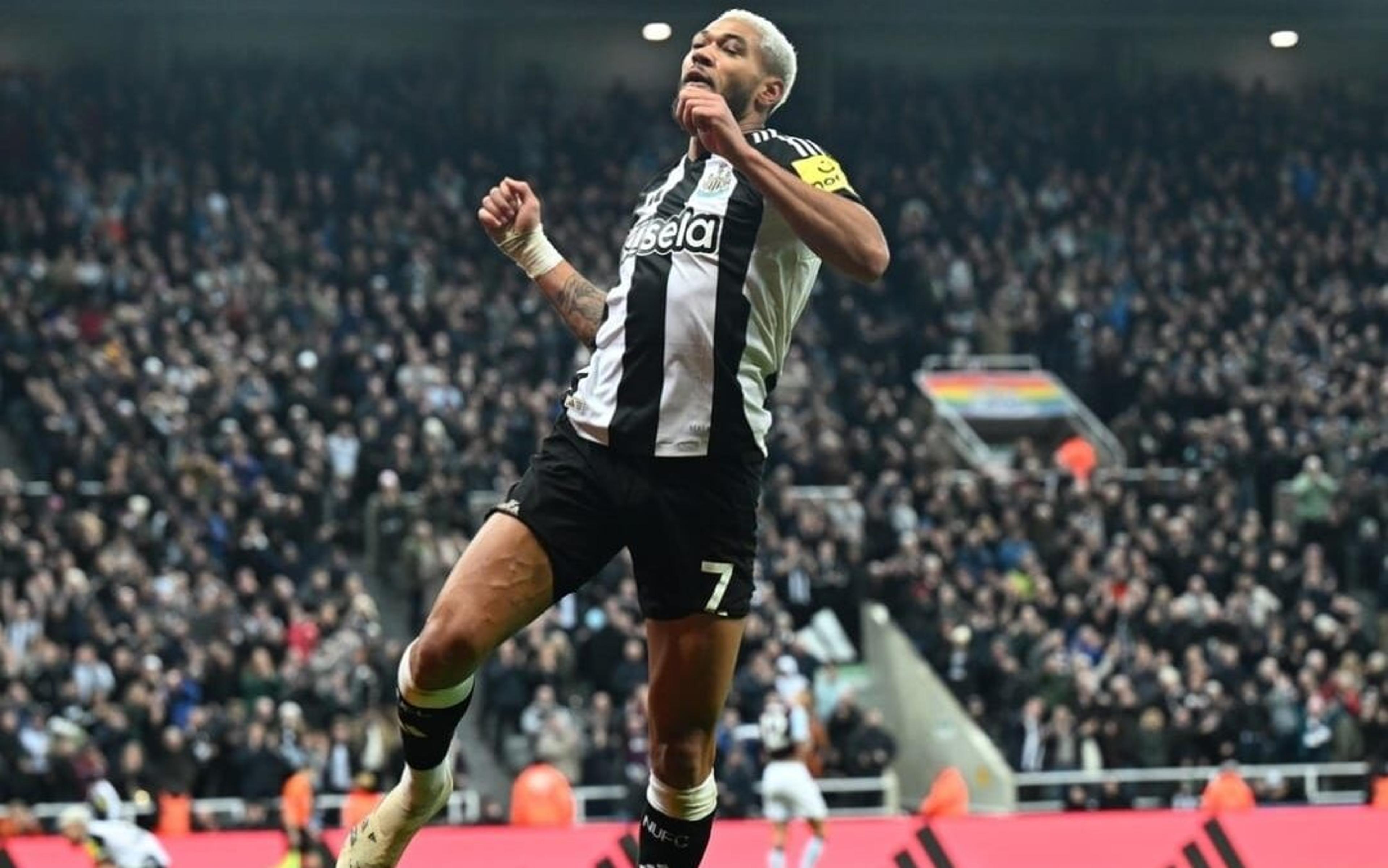 Destaque no Boxing Day, Joelinton celebra bom momento no Newcastle