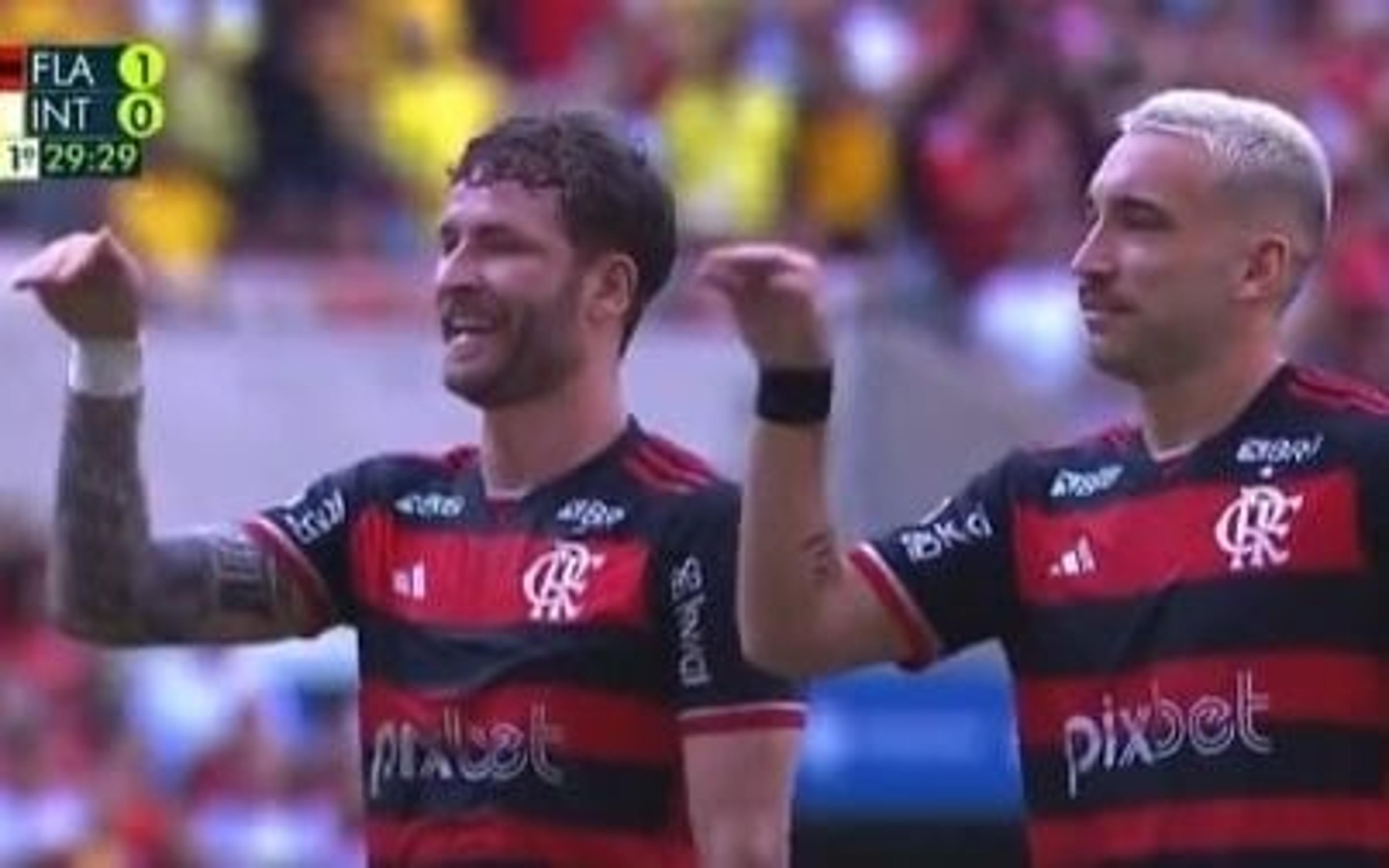 Entenda a comemoração de Léo Ortiz e Léo Pereira em Flamengo x Internacional