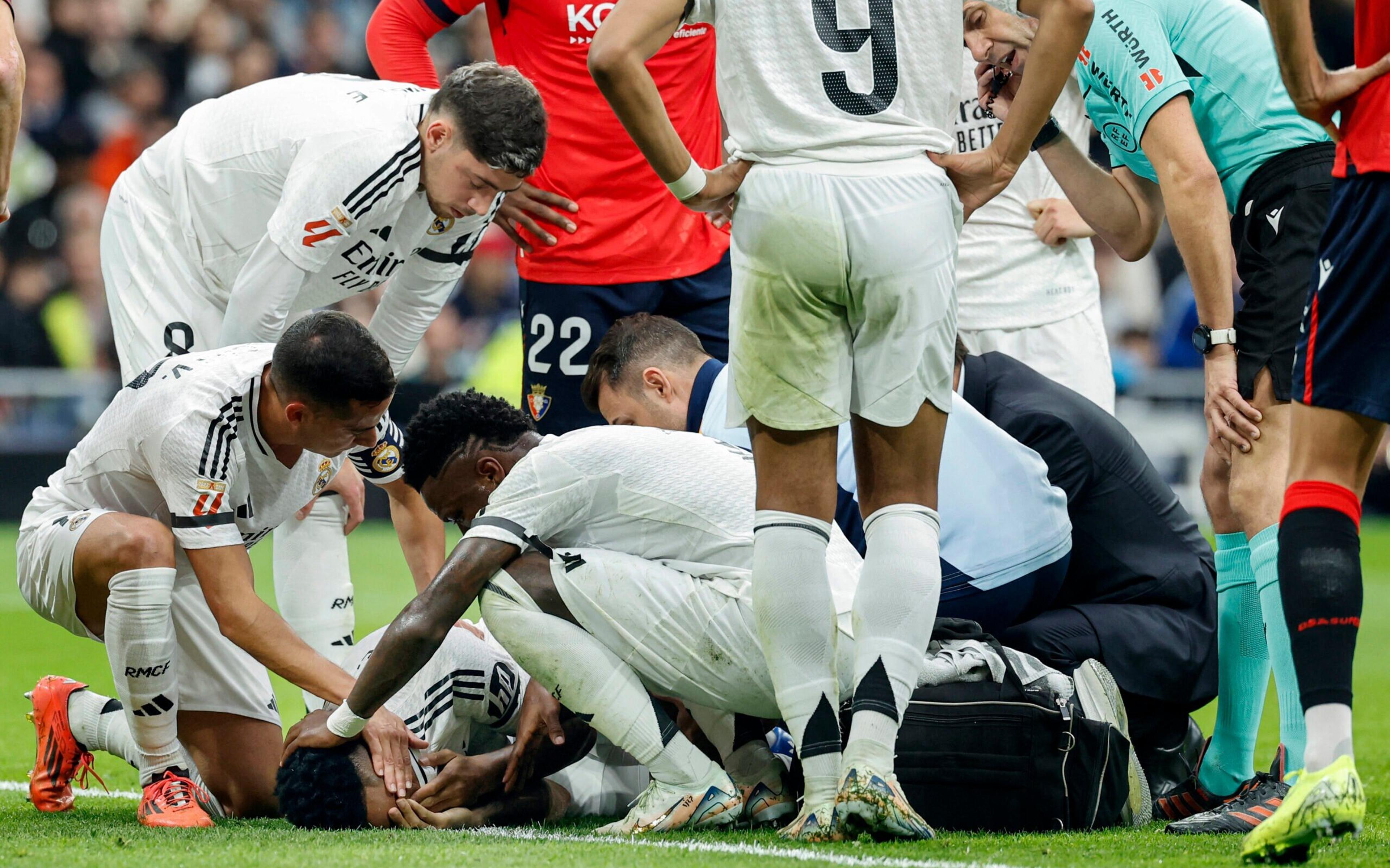 Fantasma das lesões assombra Real Madrid na temporada