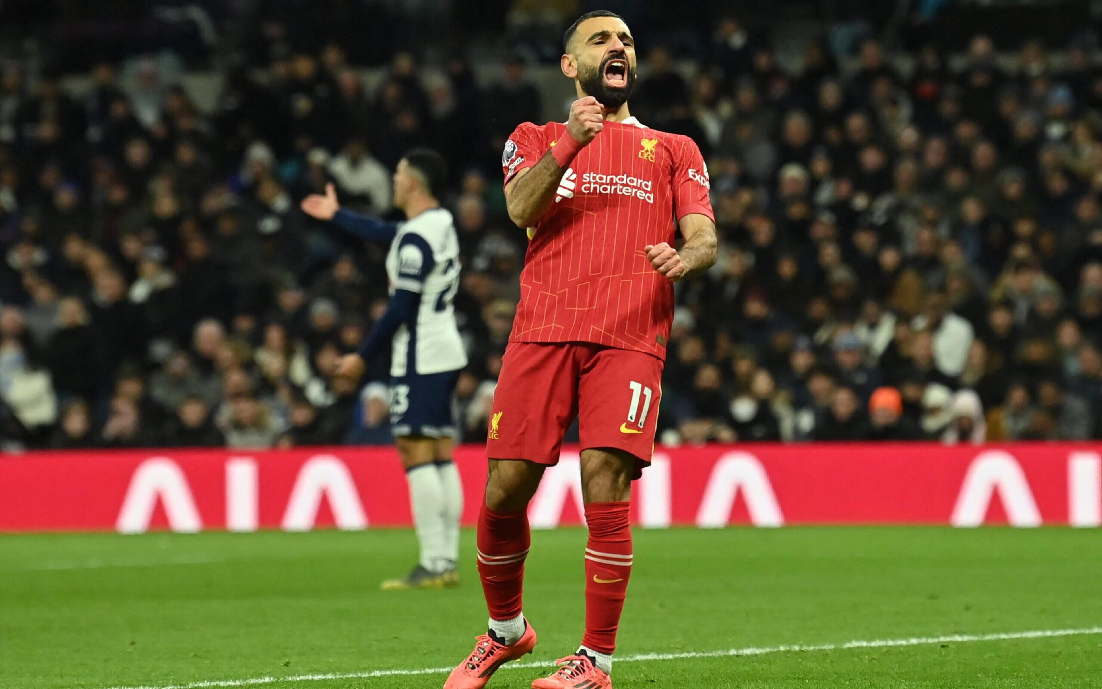 Com recital de Salah, Liverpool goleia o Tottenham e segue líder na Premier League