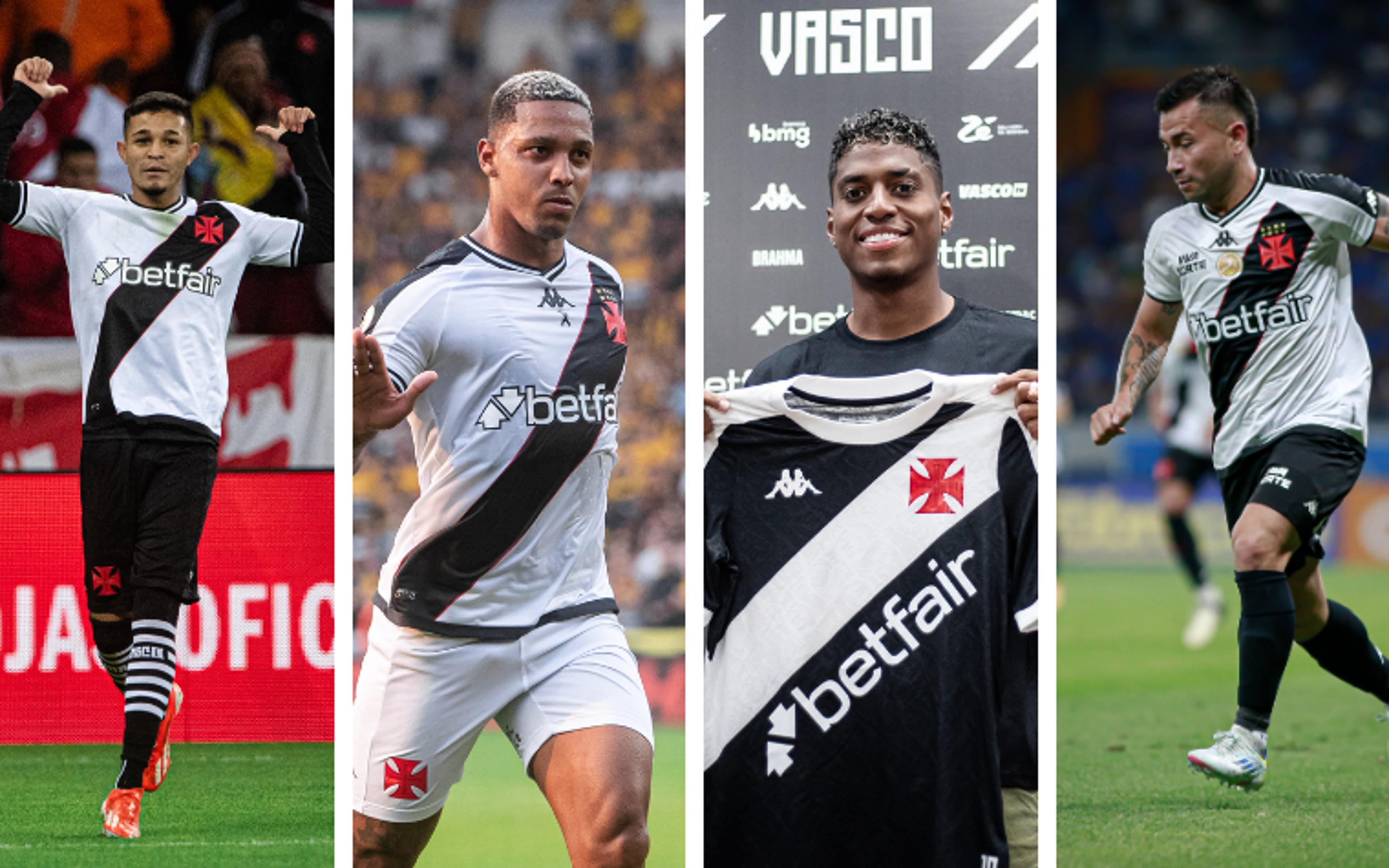 Pontas do Vasco: ausências marcaram caos no final do ano