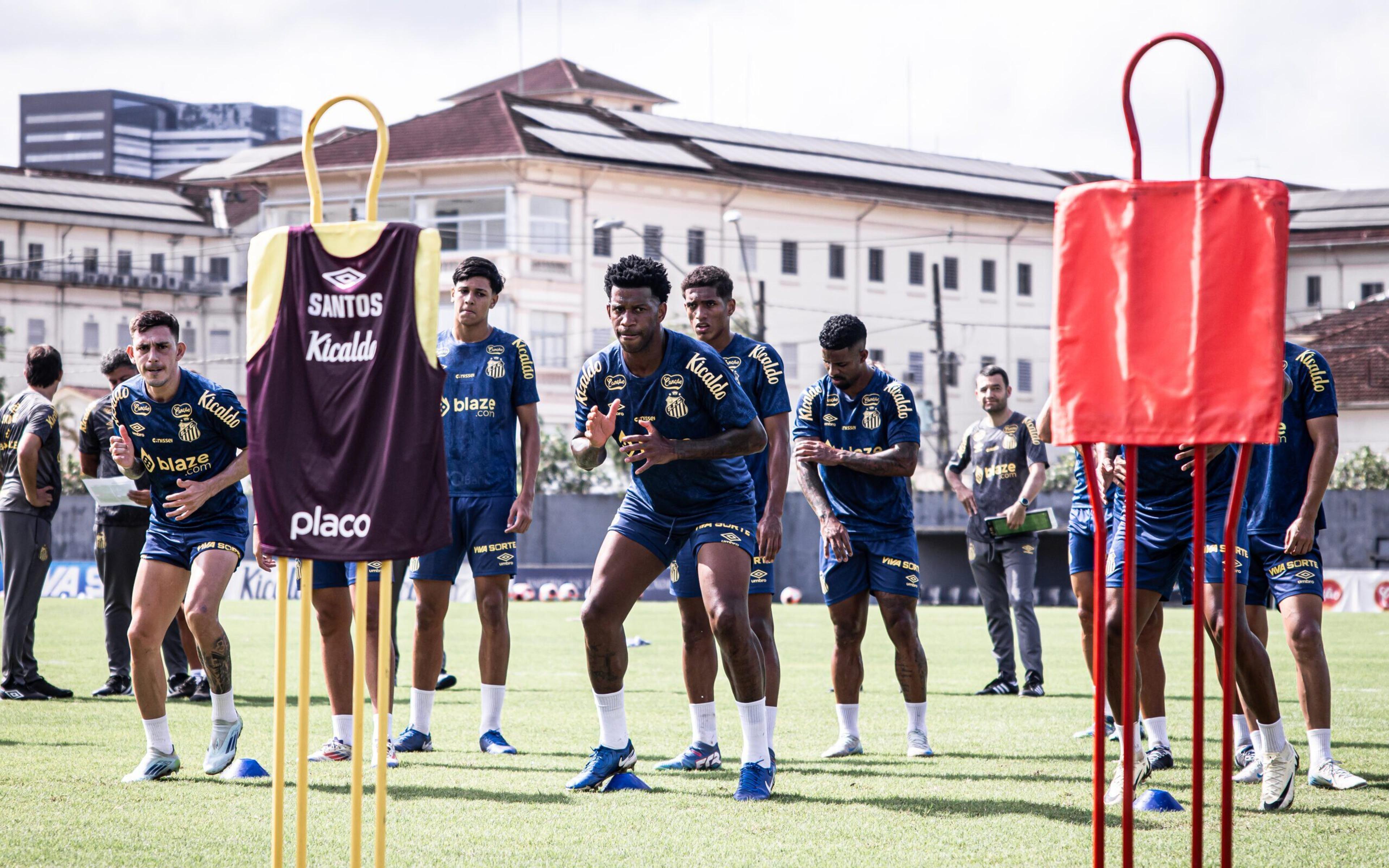 Santos marca jogo-treino contra clube mineiro nesta semana 