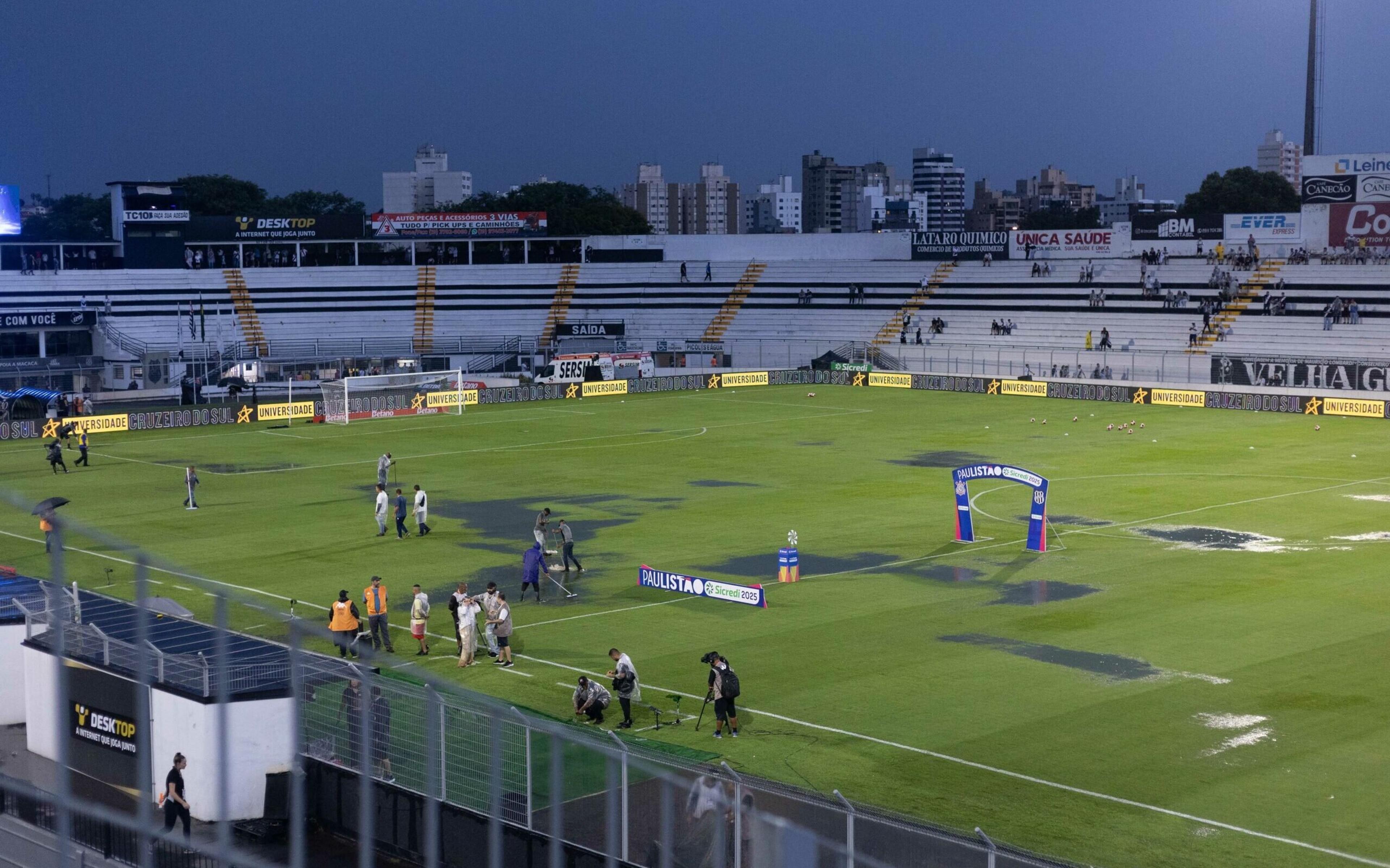 Auxiliar do Corinthians critica decisão de manter partida: ‘Falaram que tínhamos que jogar’