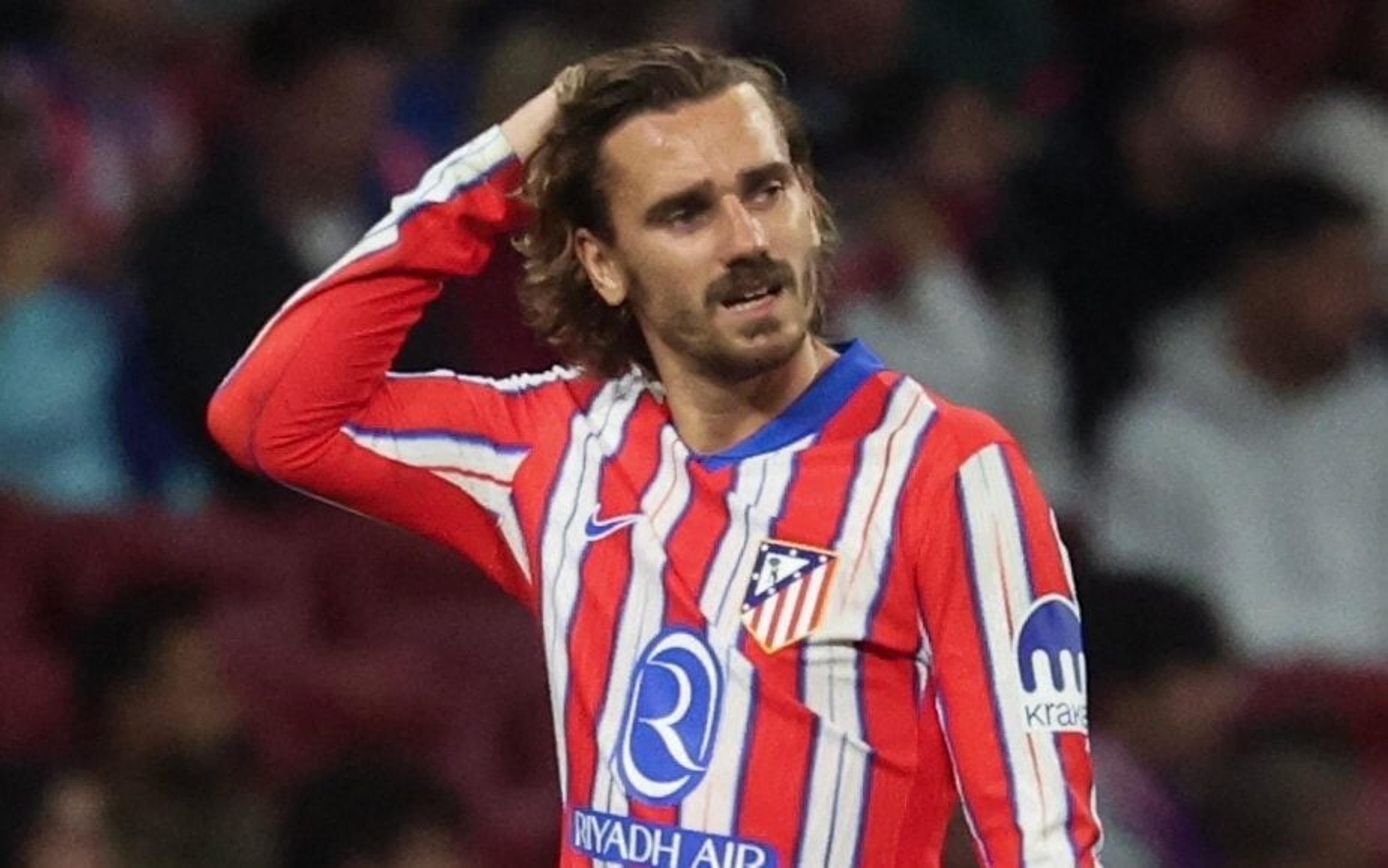 Griezmann se aproxima de feito histórico pelo Atlético de Madrid