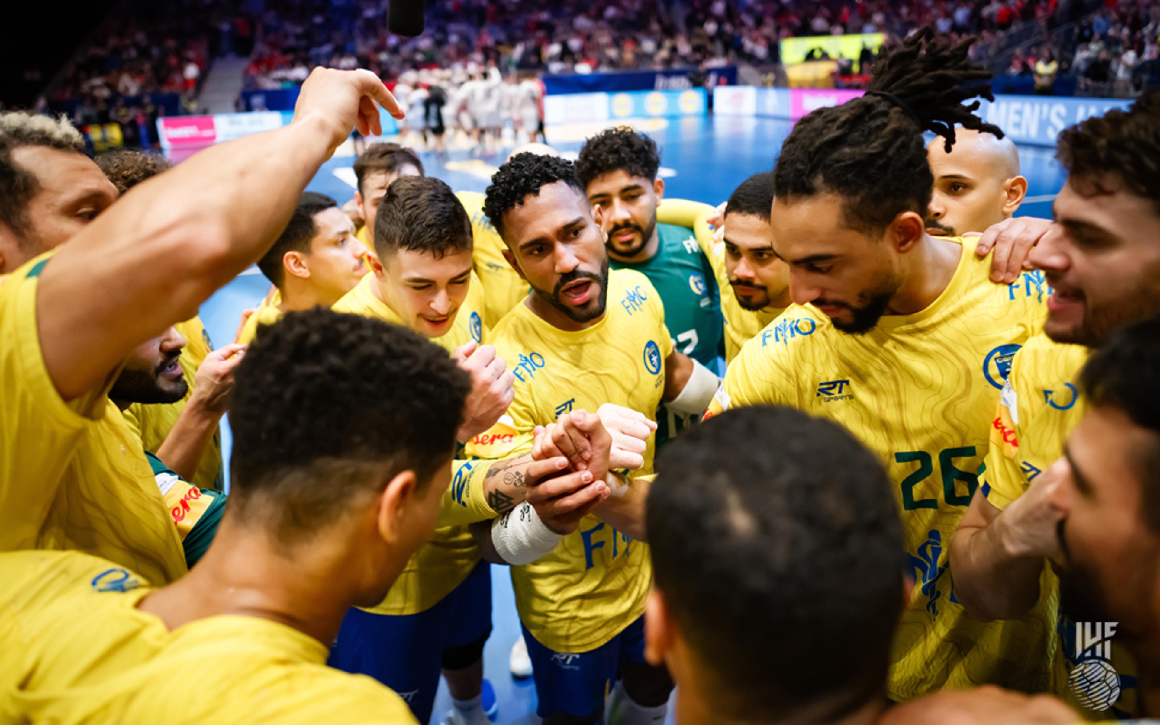 Com segundo tempo de emoções, Brasil vence Chile no Mundial de Handebol