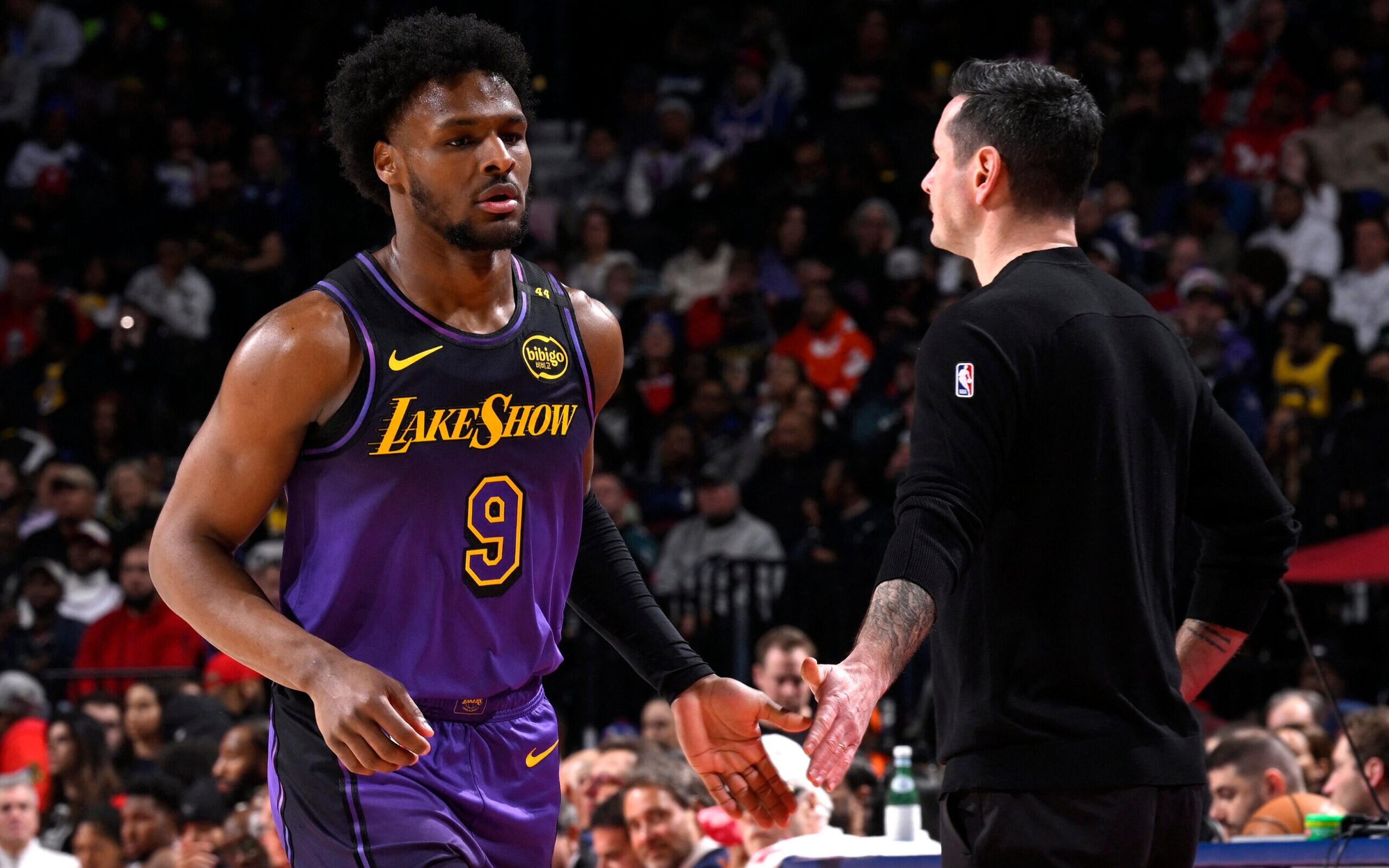 Técnico do Lakers manda a real sobre retorno de Bronny James: ‘Não foi bem’