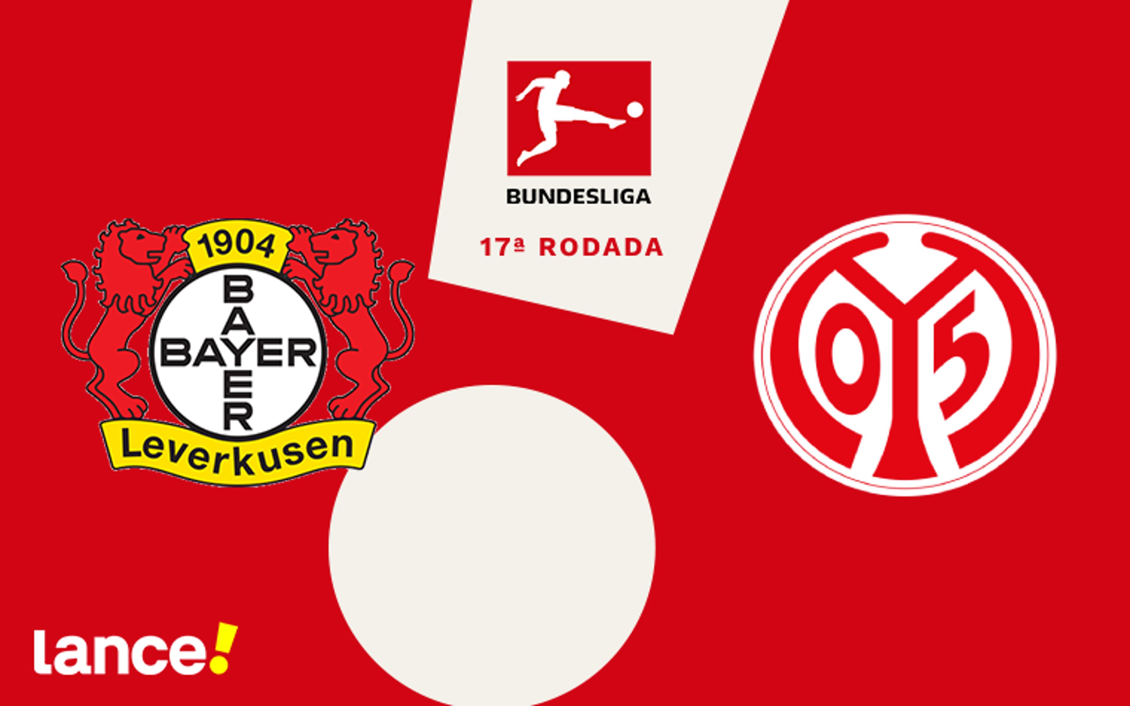 Bayer Leverkusen x Mainz 05: onde assistir, horário e prováveis escalações