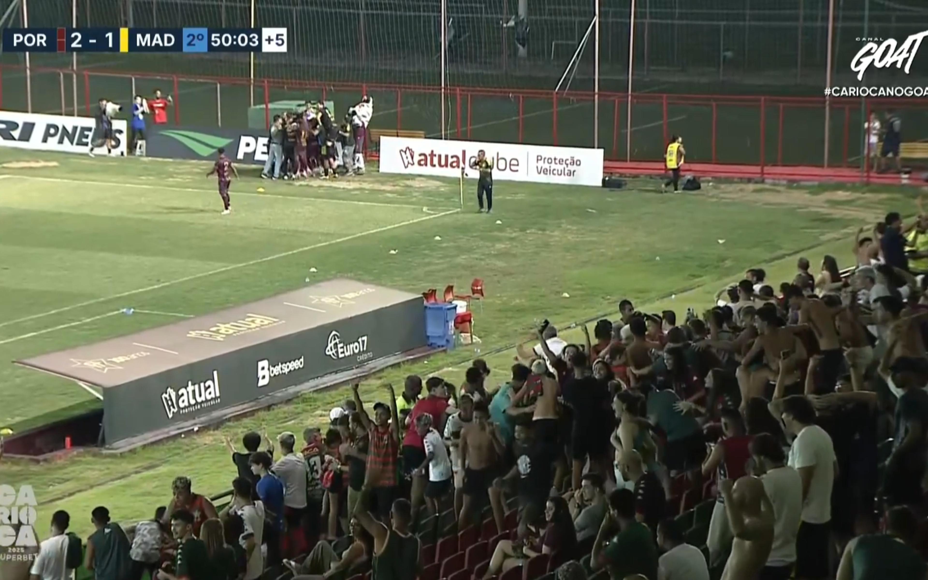 Com golaço no fim, Portuguesa vence o Madureira pelo Campeonato Carioca