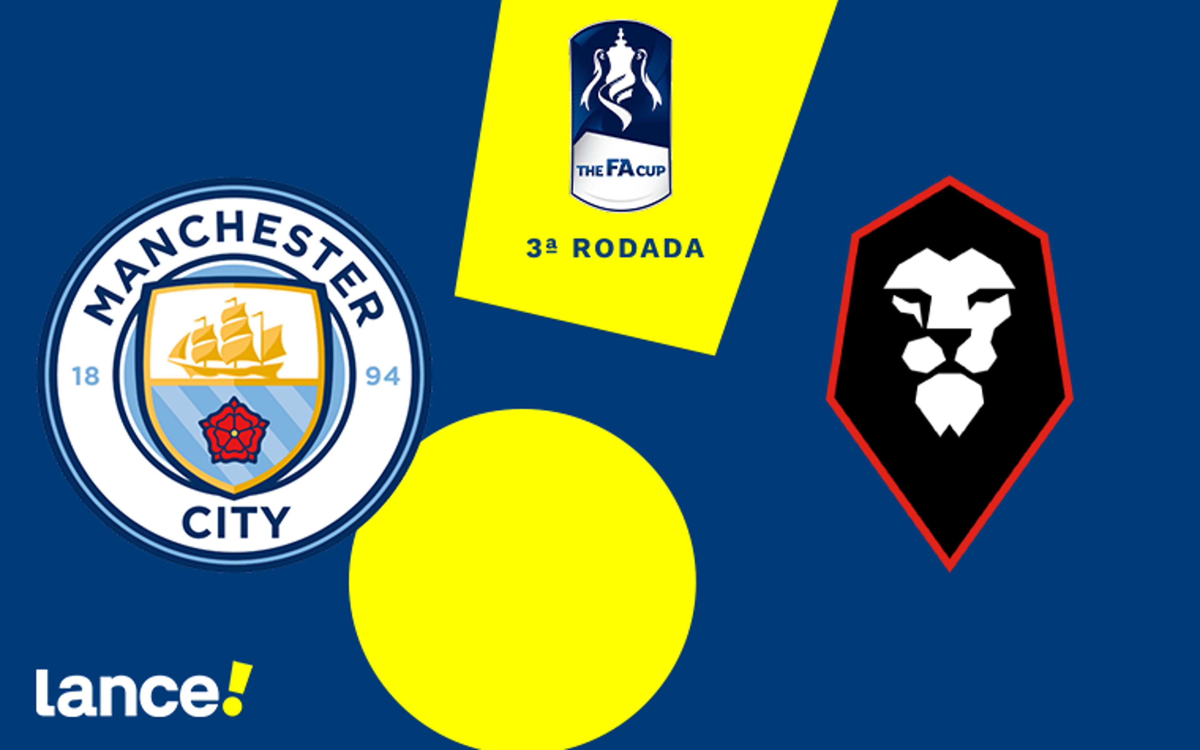 Manchester City x Salford City: onde assistir, horário e prováveis escalações