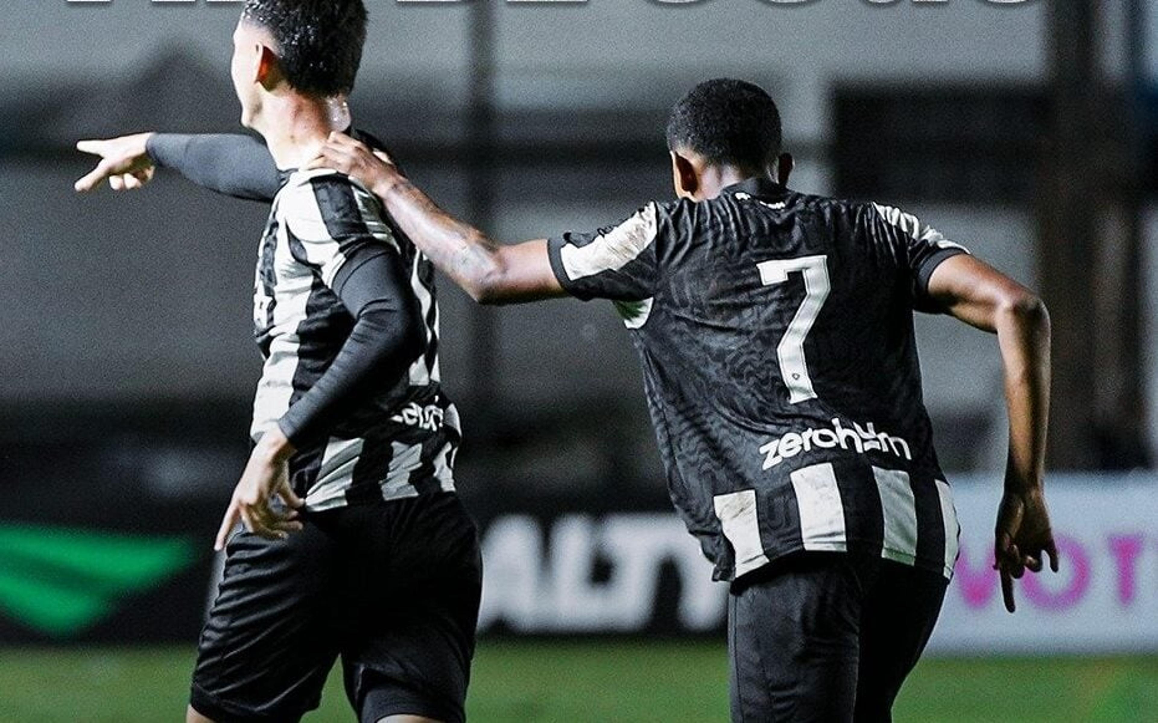 De virada, Botafogo vence o Fast Clube em estreia na Copinha 2025