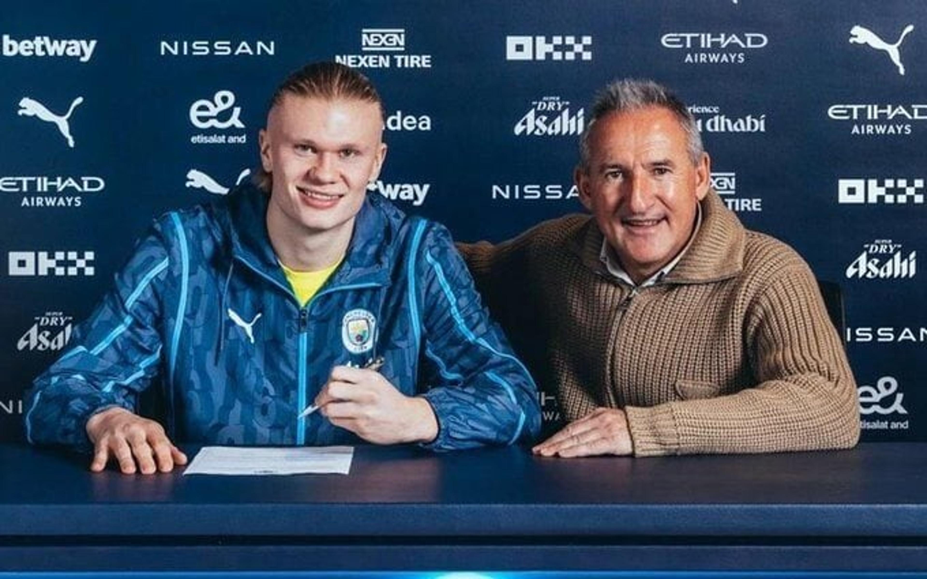 Haaland renova com Manchester City até 2034