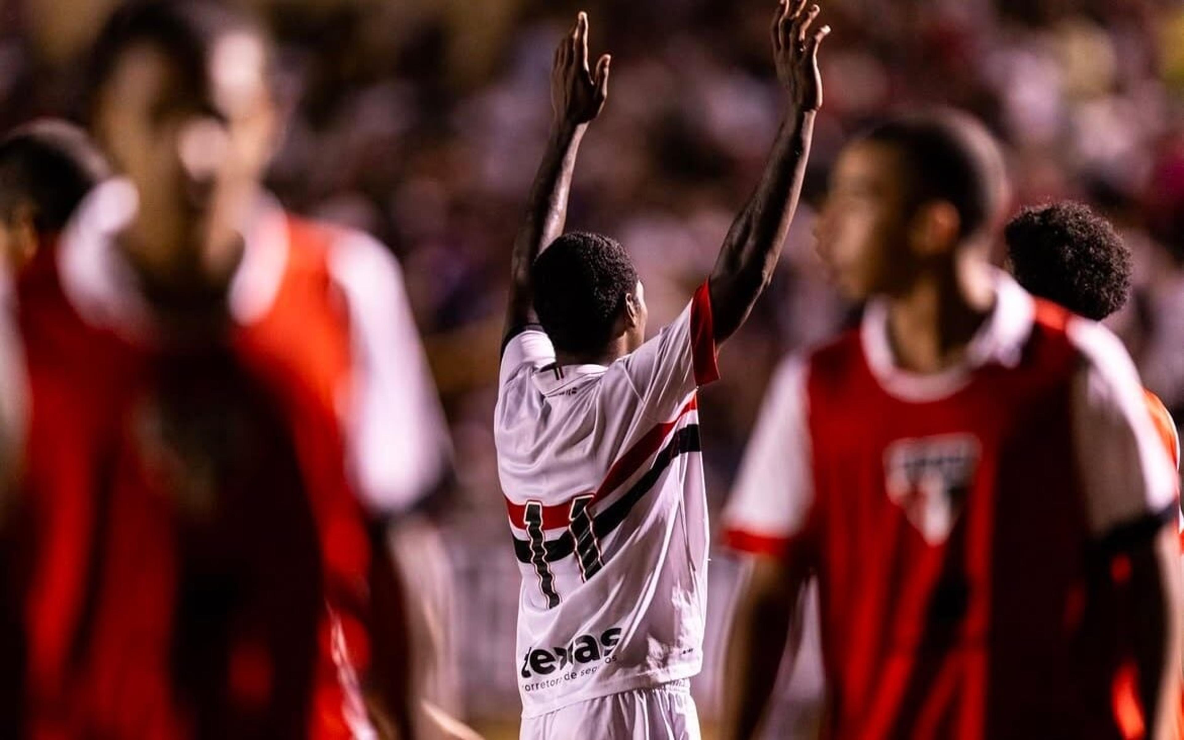 São Paulo vence o Cruzeiro e garante vaga na semifinal da Copinha