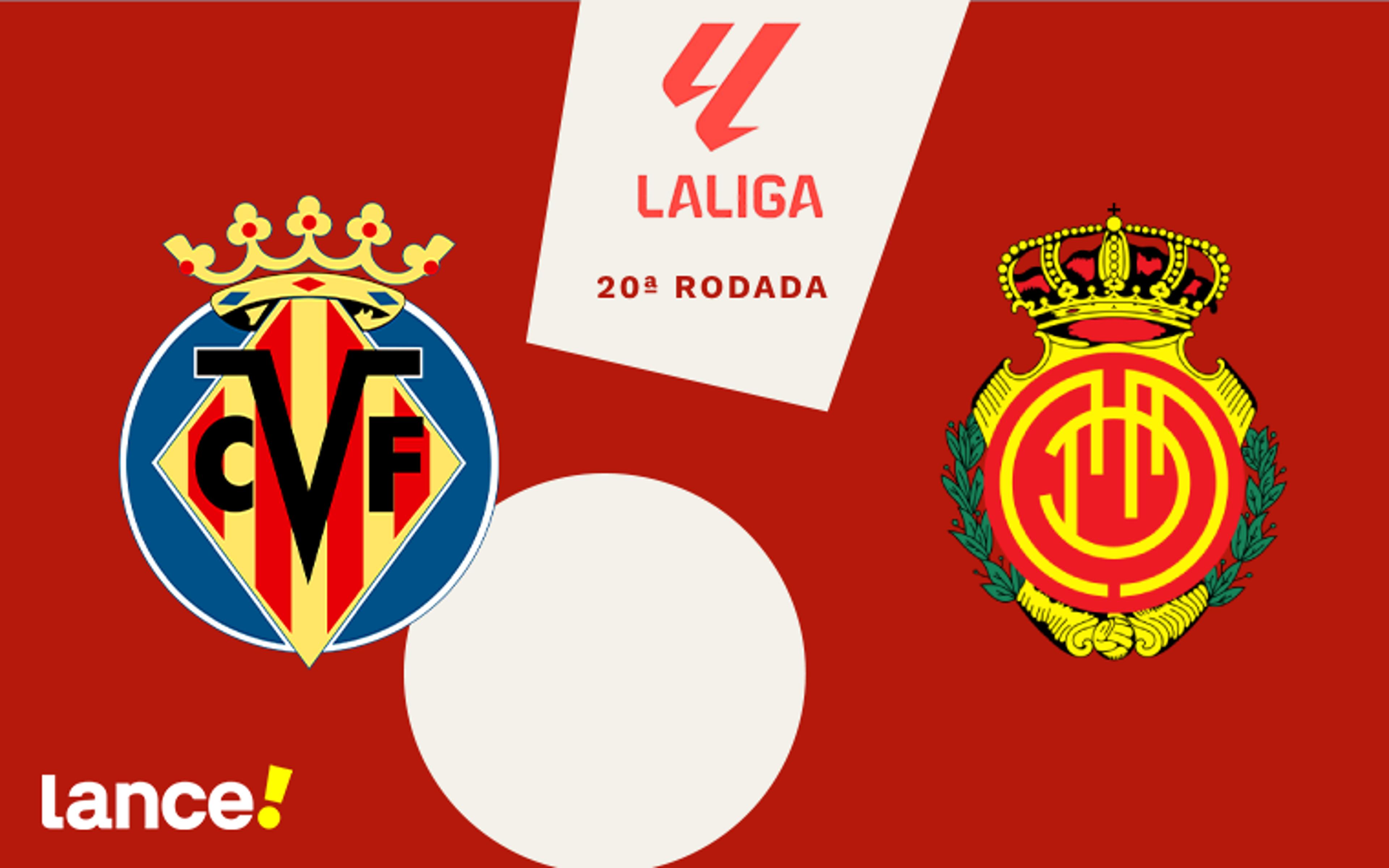 Villarreal x Mallorca: onde assistir, horário e prováveis escalações