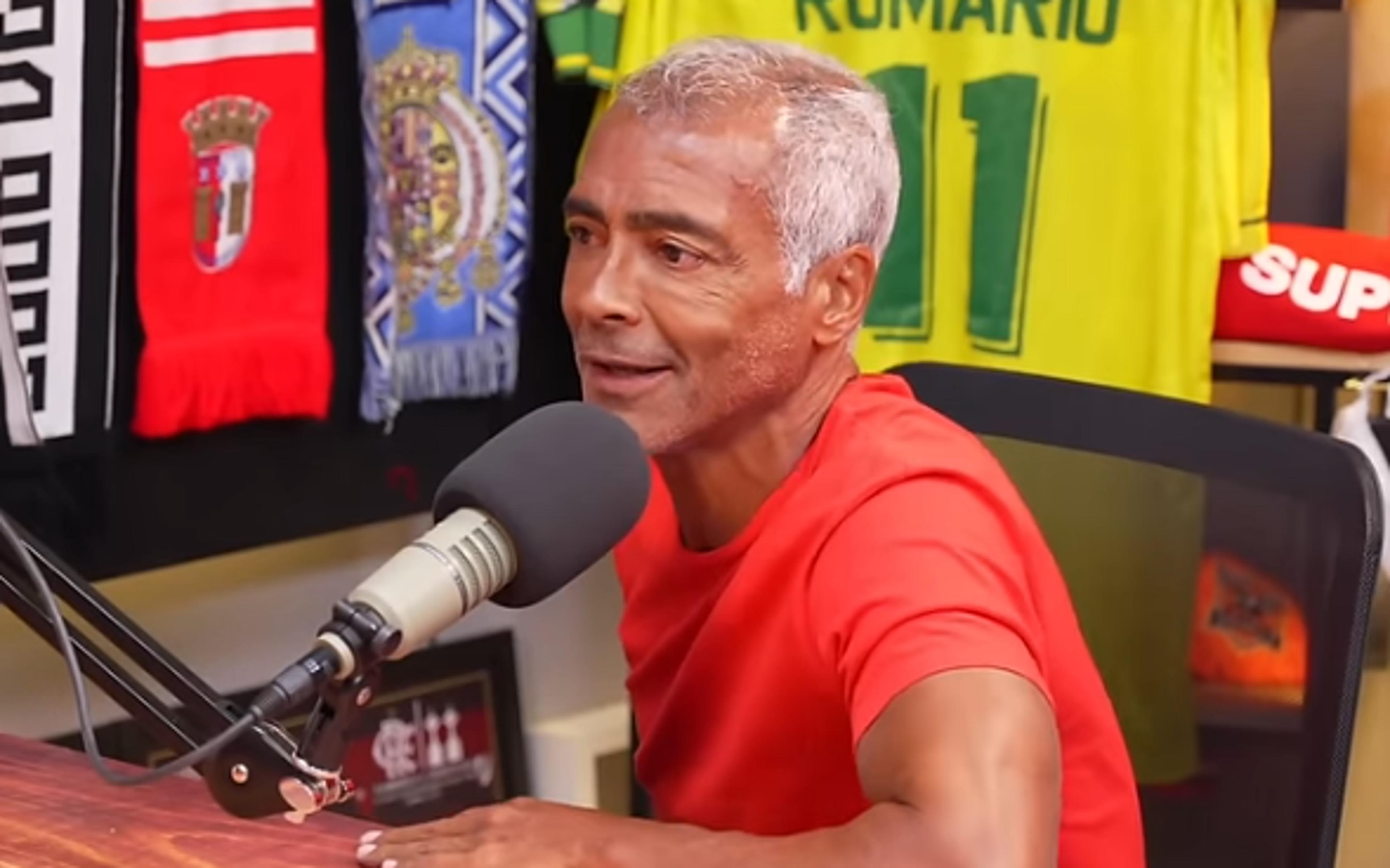 Romário declara torcida para retorno de Neymar ao Brasil e dispara: ‘Aqui é mais difícil’