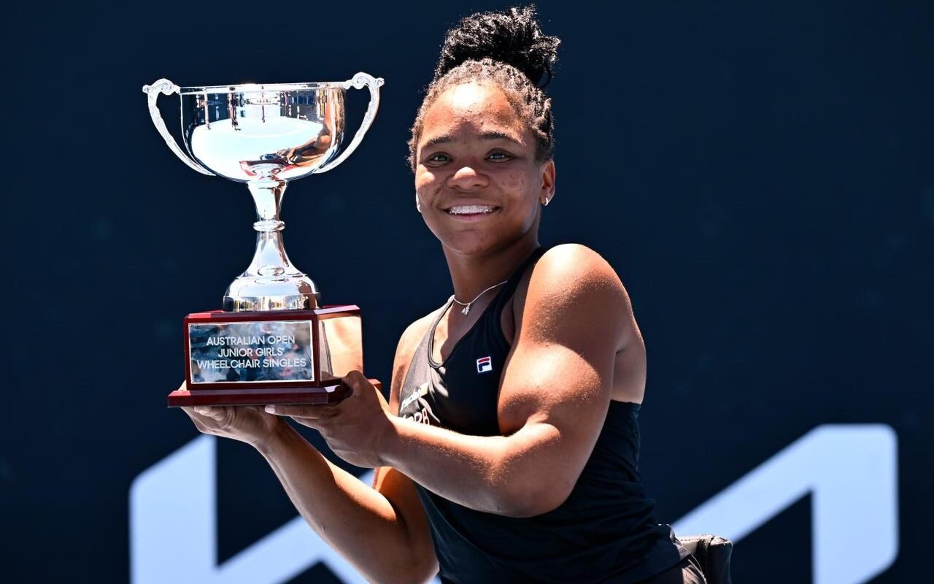 Vitória Miranda conquista Australian Open Júnior em cadeira de rodas