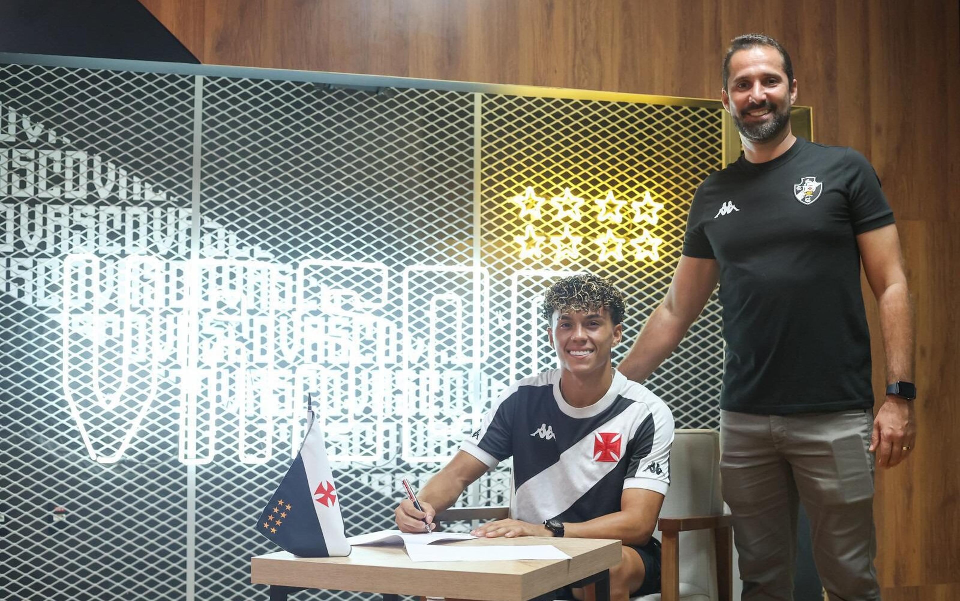 Vasco renova contrato de joia da base até 2028