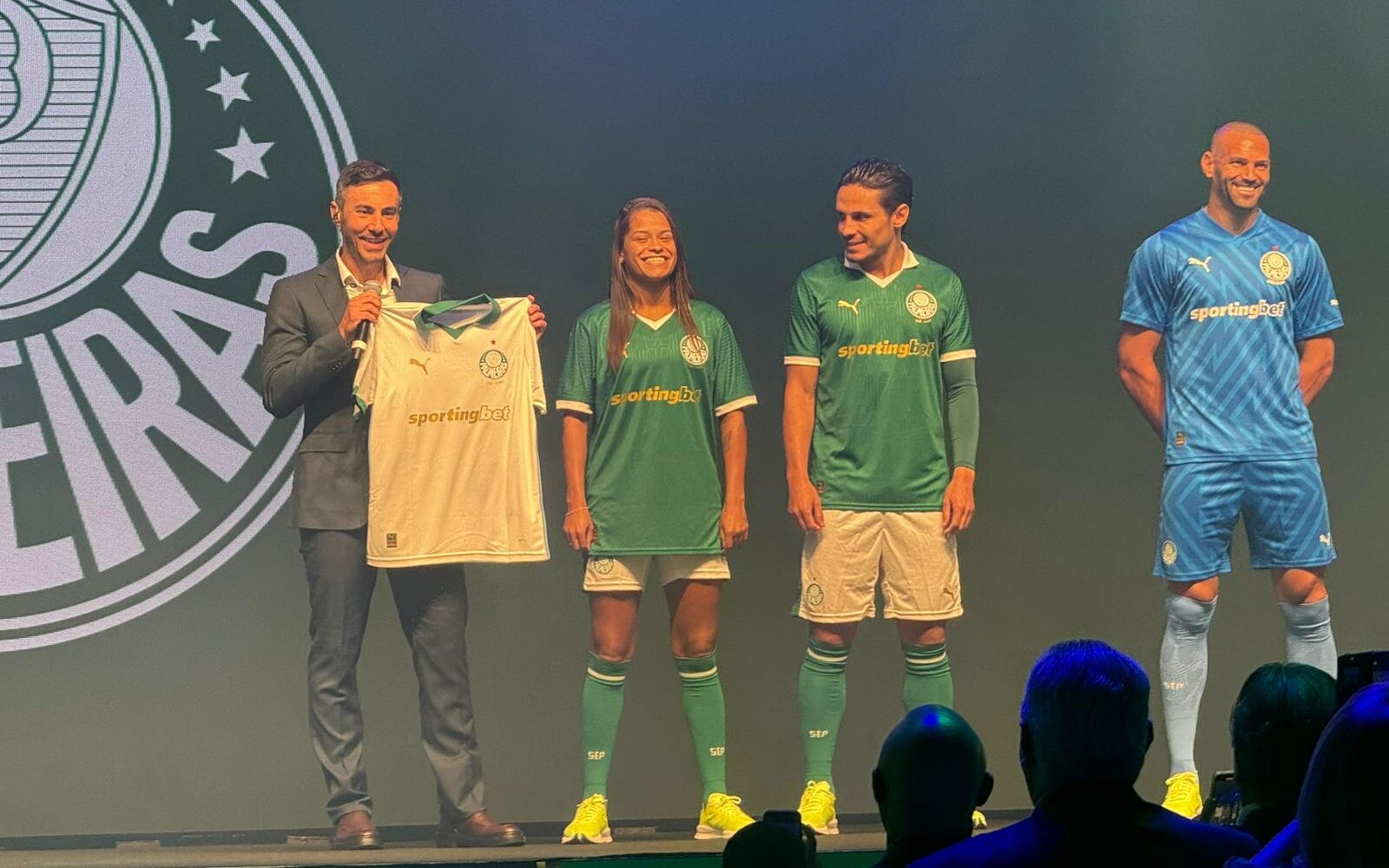 Nova era: Sportingbet é apresentada como nova patrocinadora máster do Palmeiras