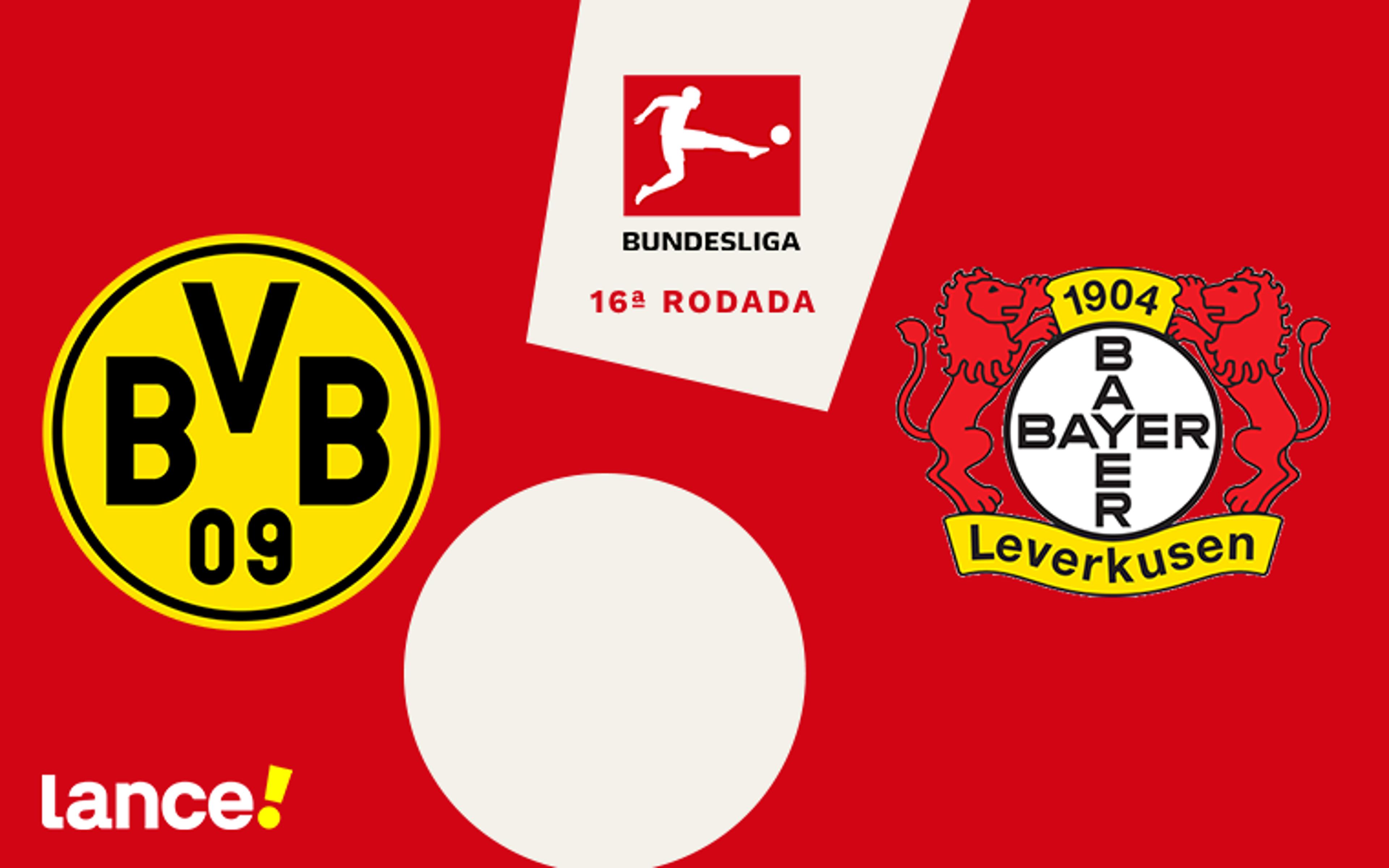 Borussia Dortmund x Bayer Leverkusen: onde assistir, horário e escalações do jogo pela Bundesliga