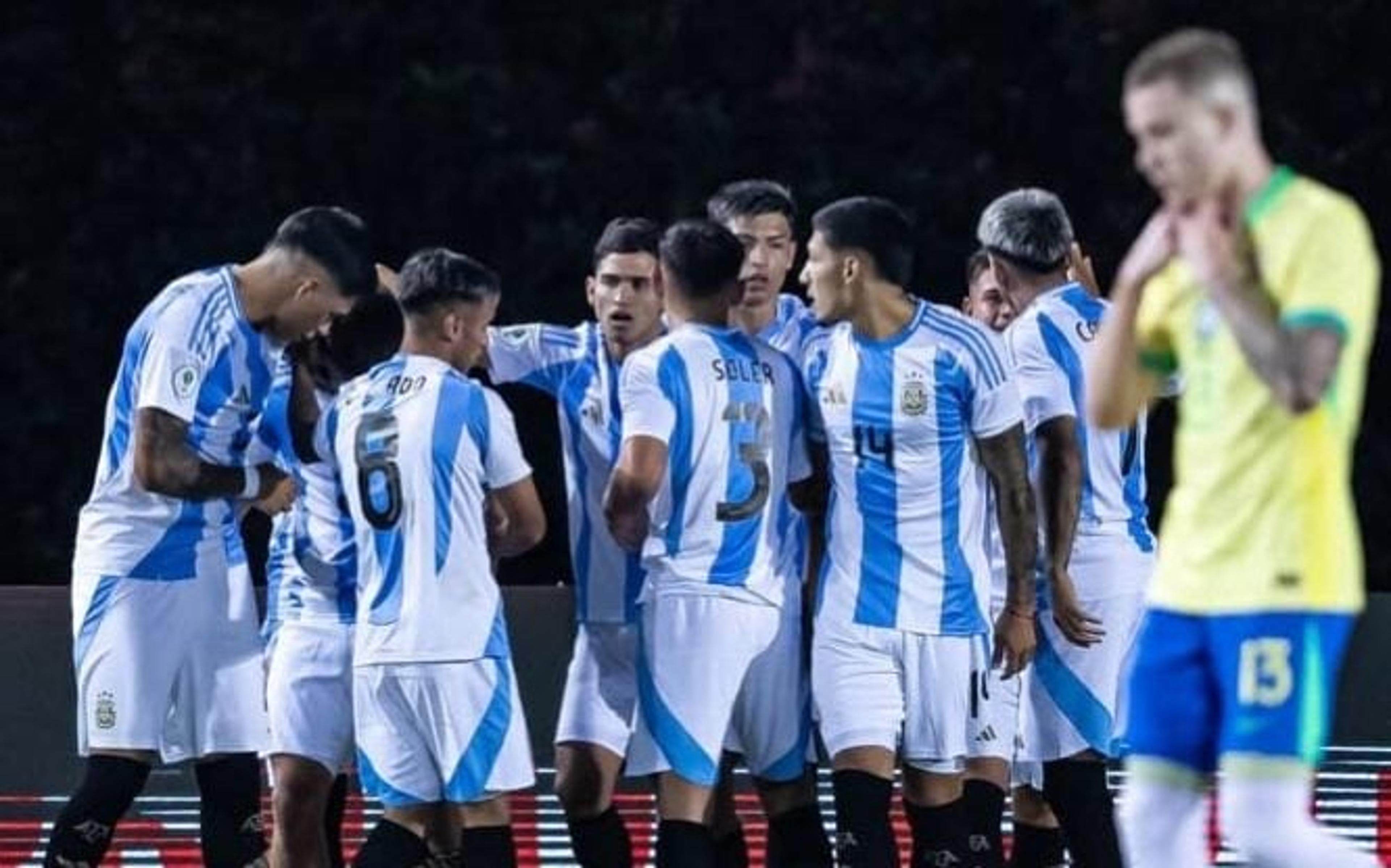 ‘Surra histórica!’: jornais da Argentina repercutem goleada sobre Brasil no sub-20