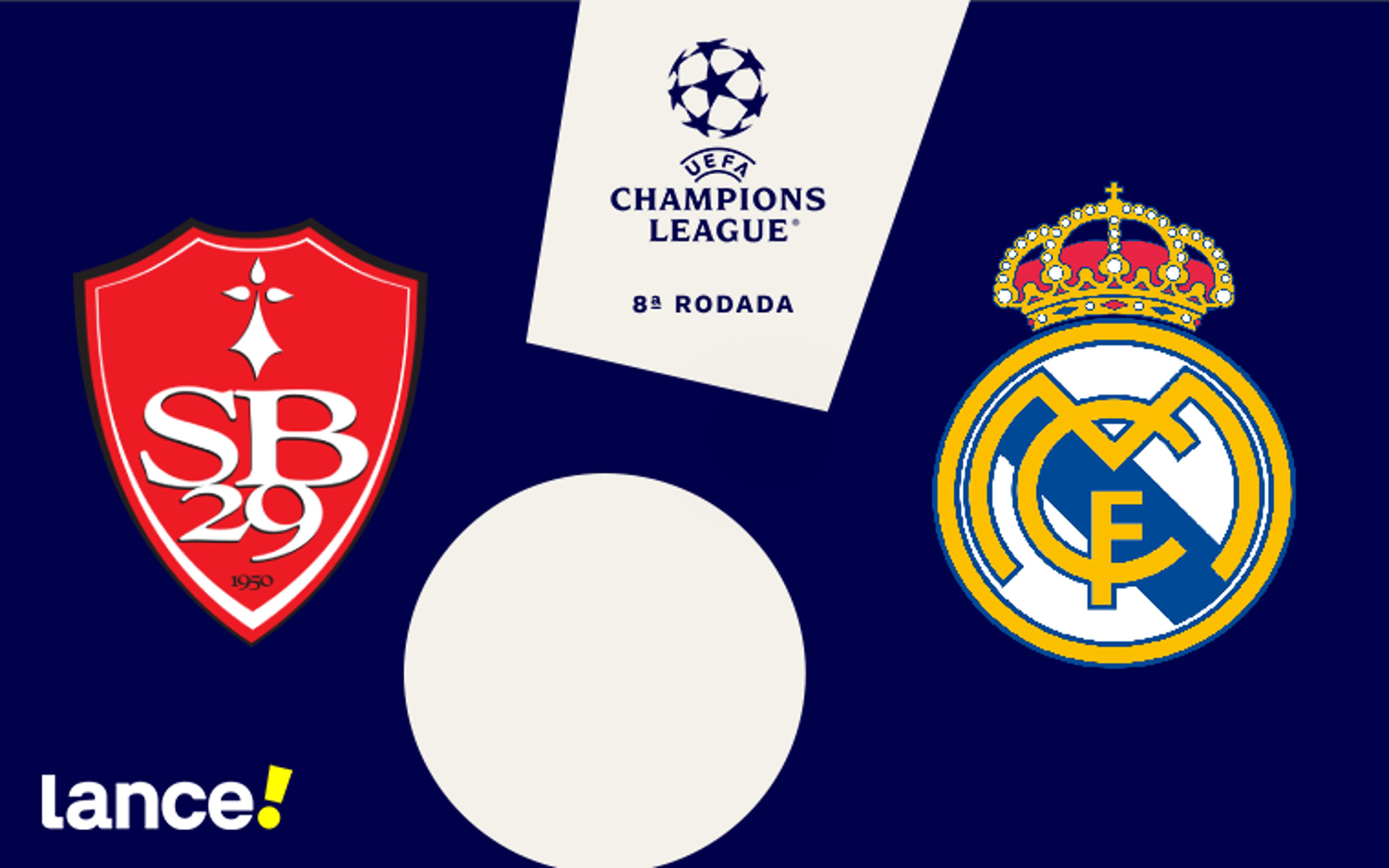 Brest x Real Madrid: onde assistir, horário e escalações do jogo pela Champions League