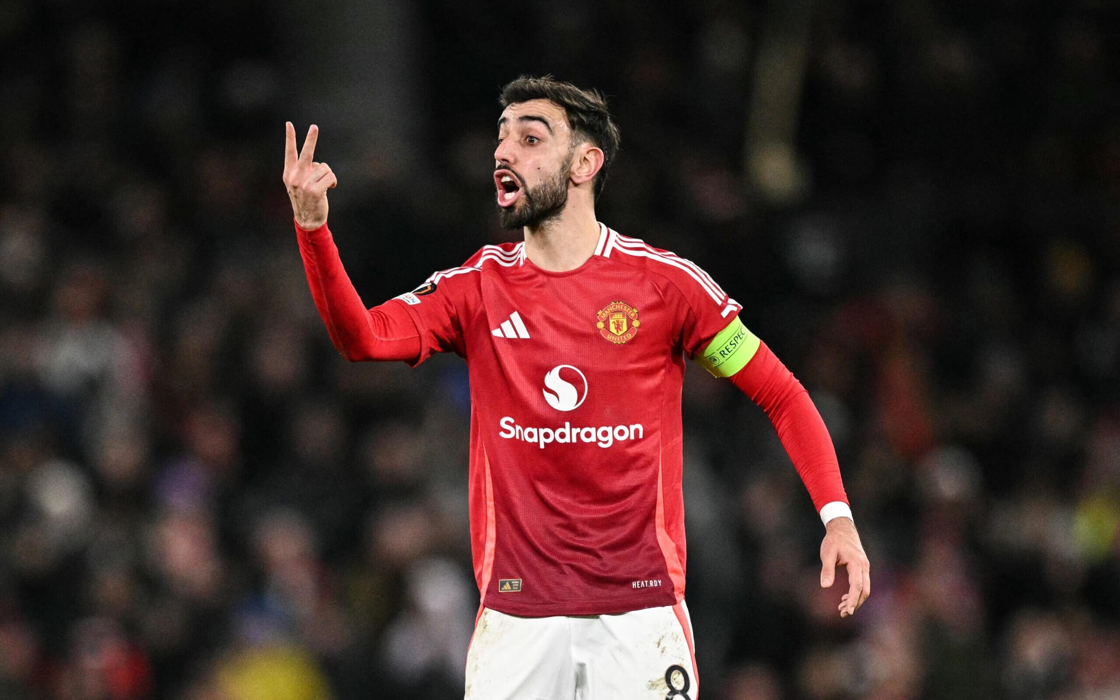 Bruno Fernandes salva nos acréscimos, e United vence Rangers na Liga Europa