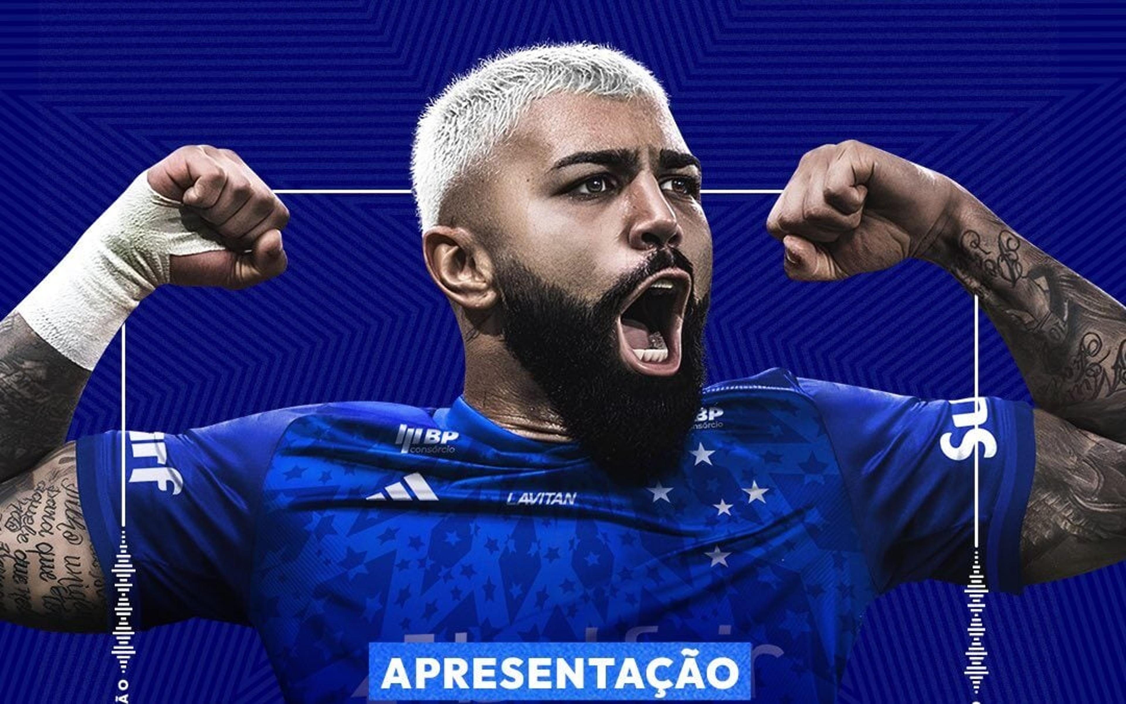 Cruzeiro apresenta Gabigol e reforços para a torcida no Mineirão