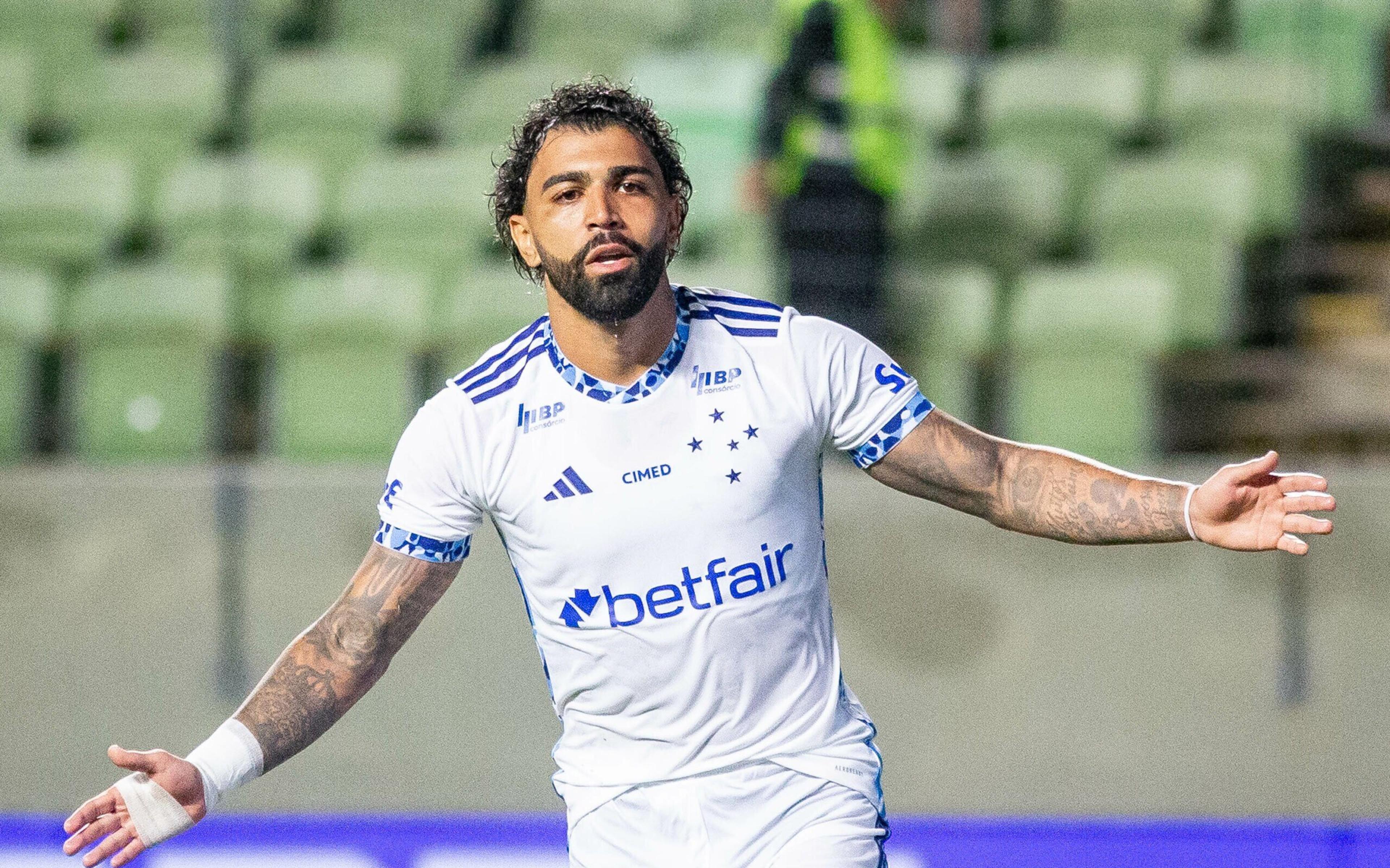 Gabigol faz três no primeiro tempo pelo Cruzeiro, e web reage: ‘Ele voltou’