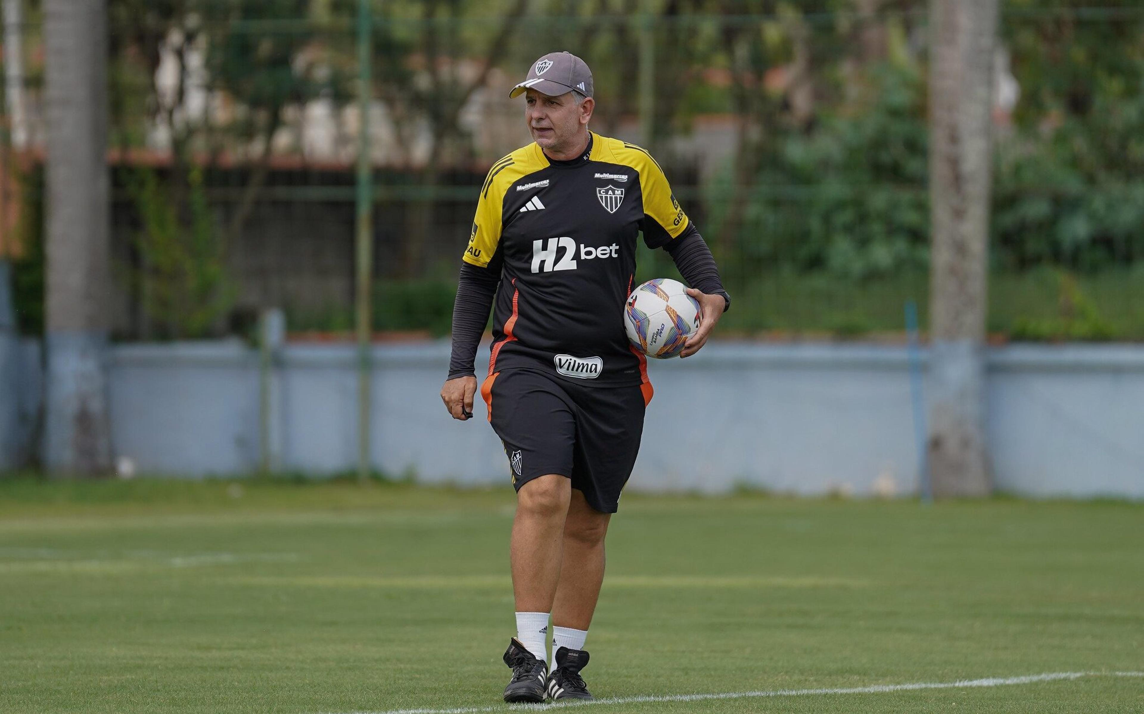 Definida a escalação do Atlético-MG para o jogo com o Pouso Alegre