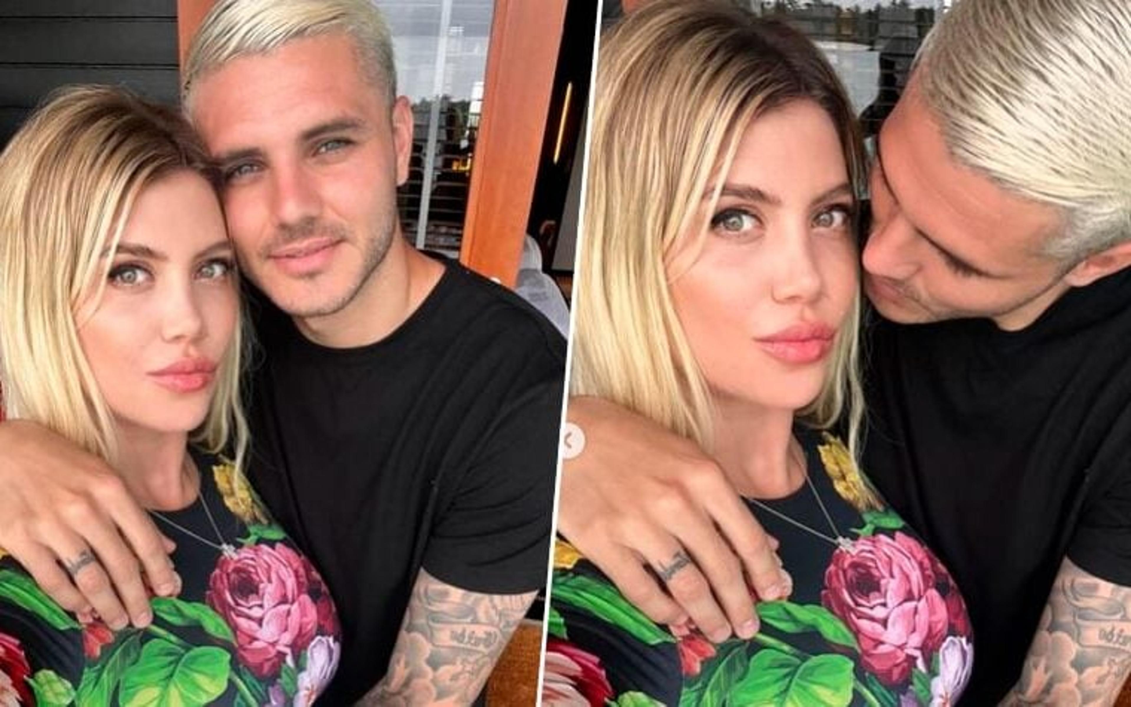 Wanda Nara relata ameaças de Icardi envolvendo vídeos íntimos do ex-casal