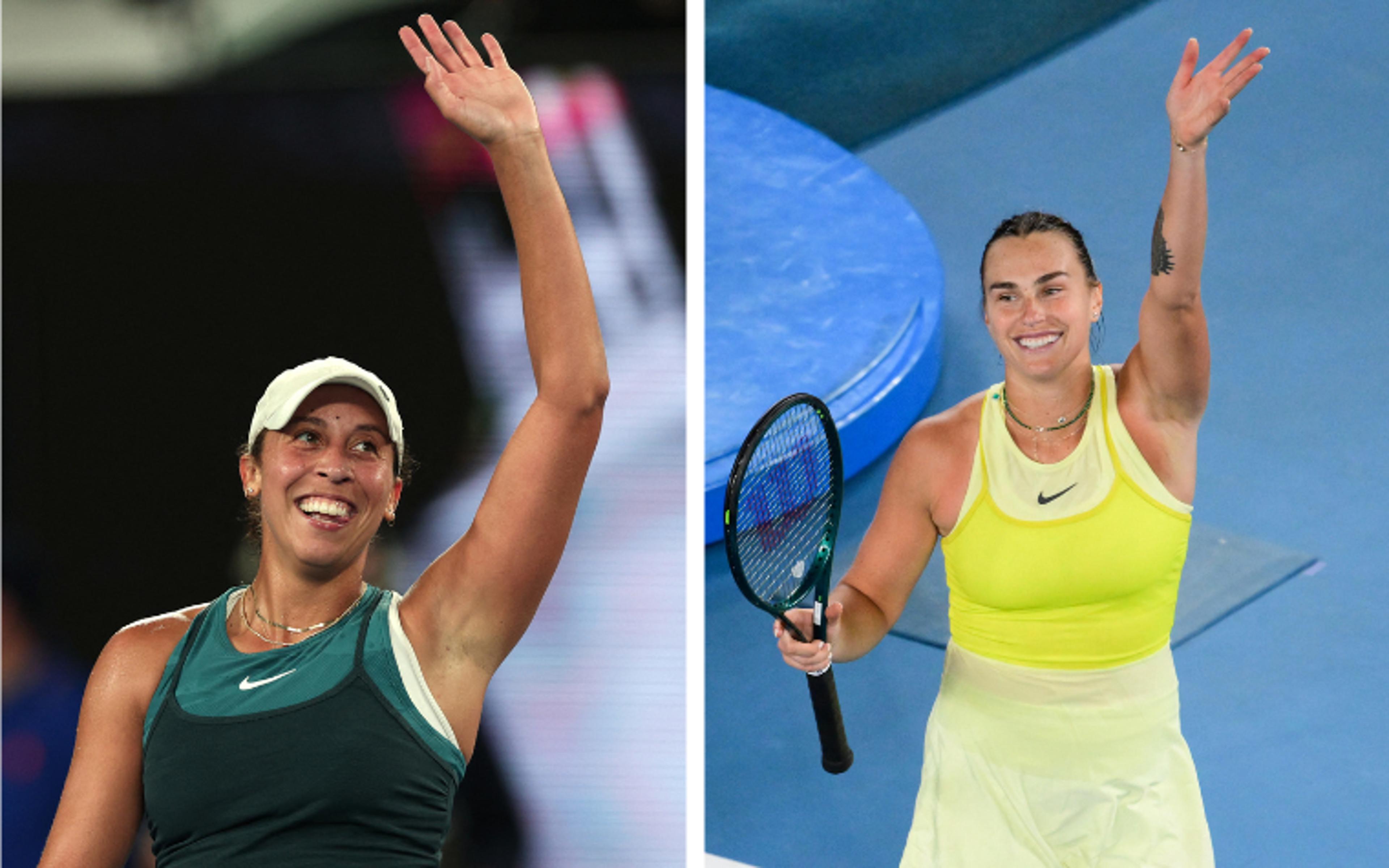 Final do Australian Open: horário e onde assistir Sabalenka e Keys