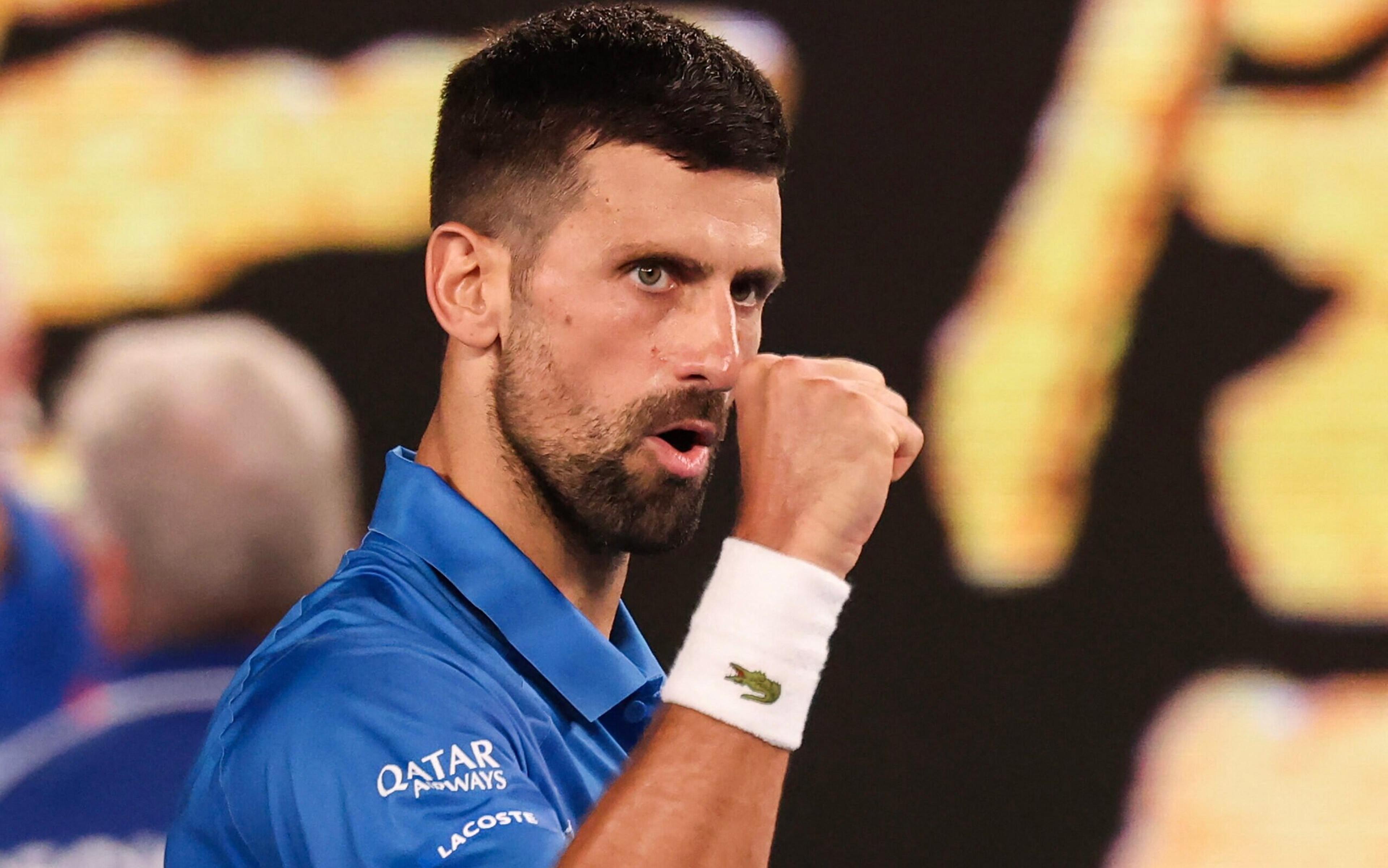 Djokovic desbanca Lehecka e encara Alcaraz no Australian Open