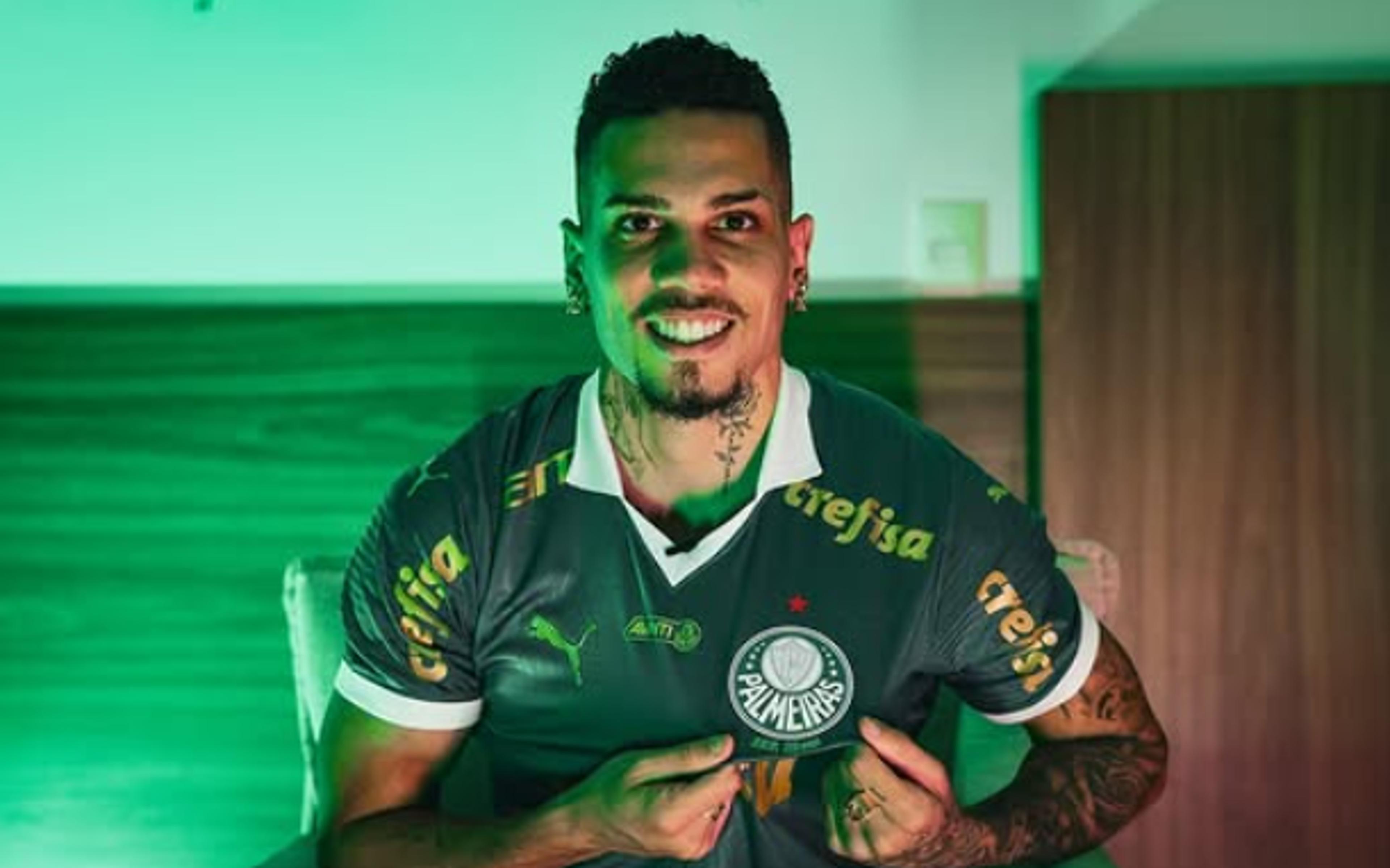 Paulinho retorna ao Palmeiras para seguir preparação após período de férias