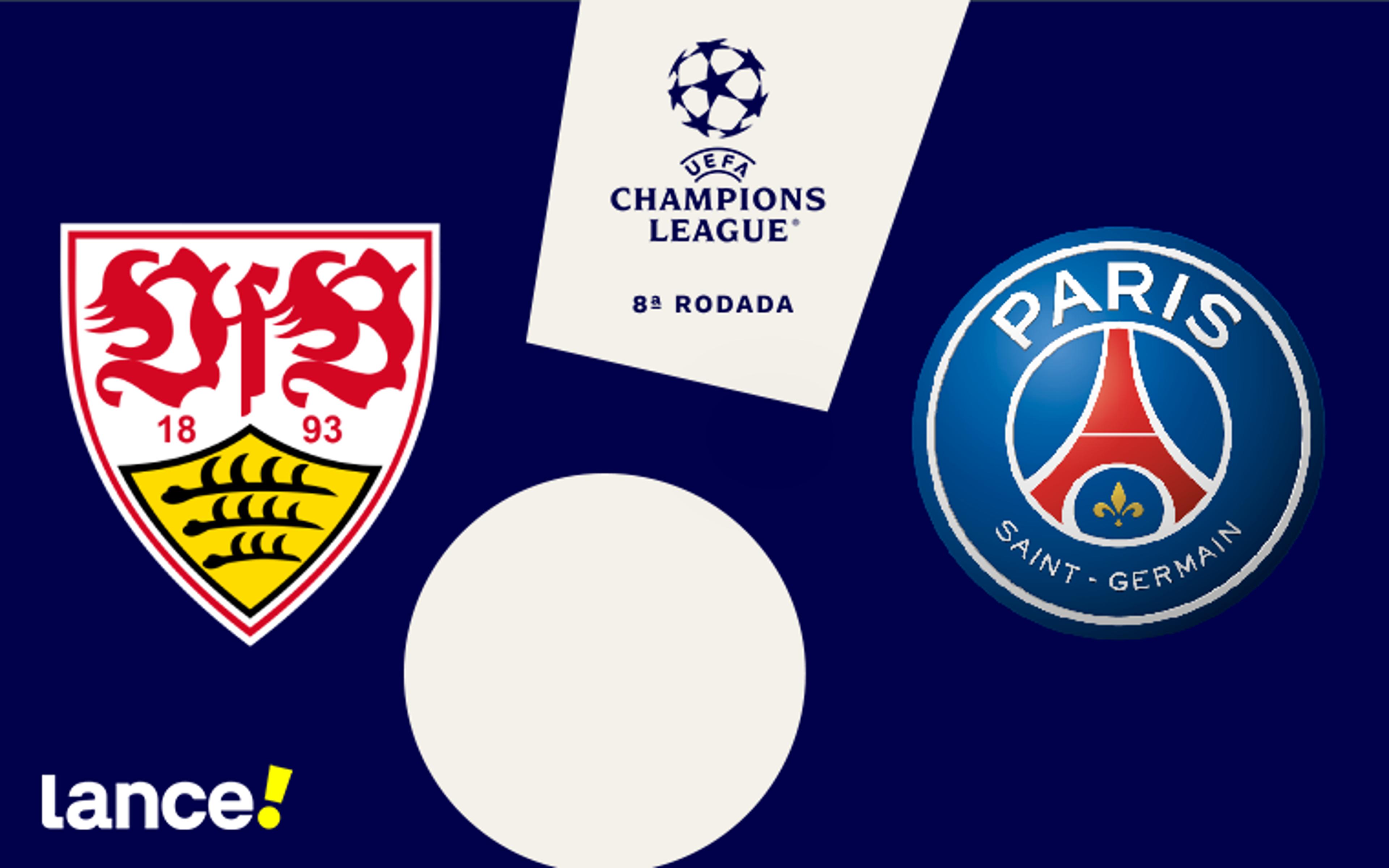 Stuttgart x PSG: onde assistir, horário e escalações do jogo pela Champions League