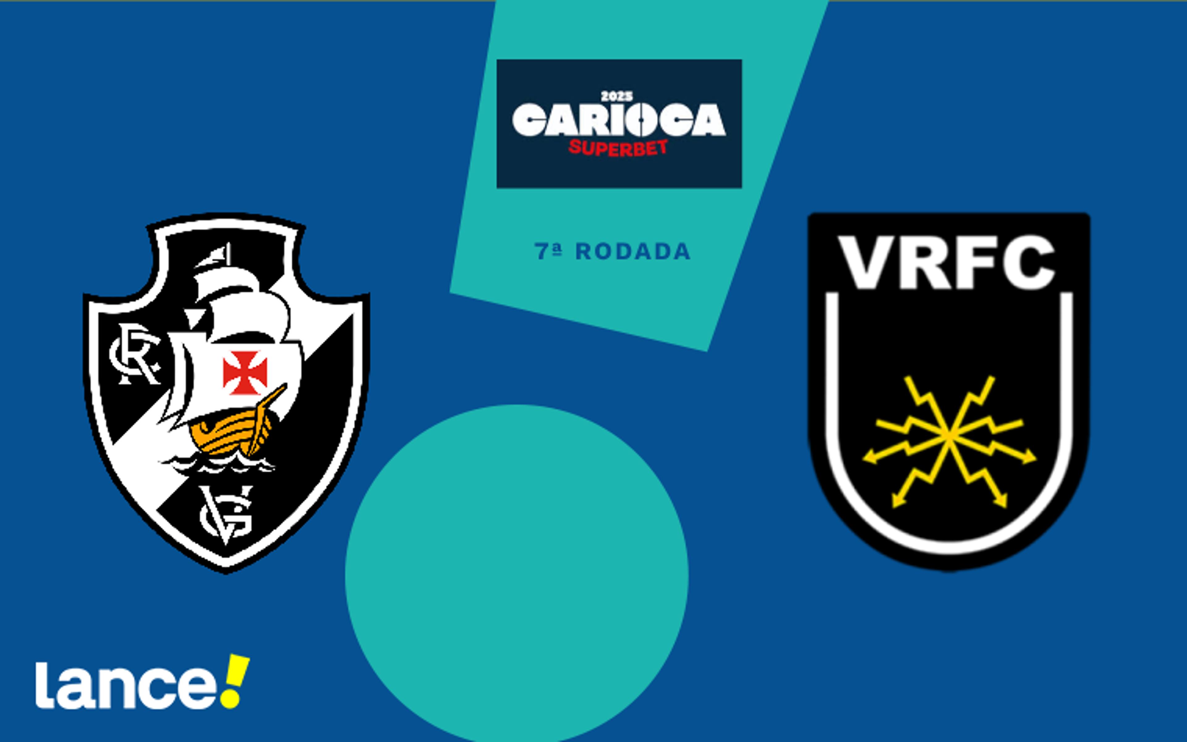 Vasco x Volta Redonda: onde assistir, horário e escalações do jogo pelo Campeonato Carioca