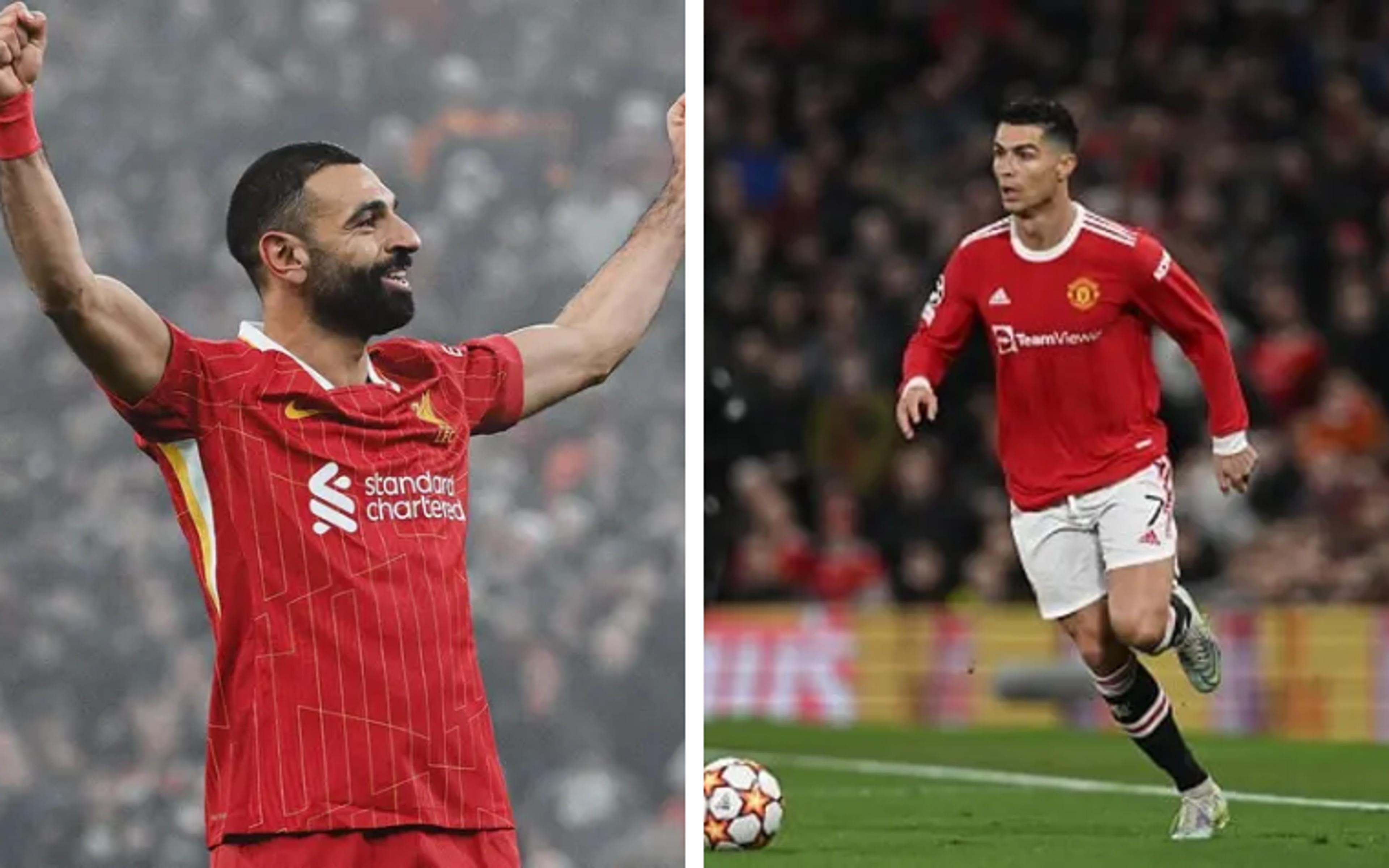 Ex-jogador coloca Salah acima de Cristiano Ronaldo na Premier League