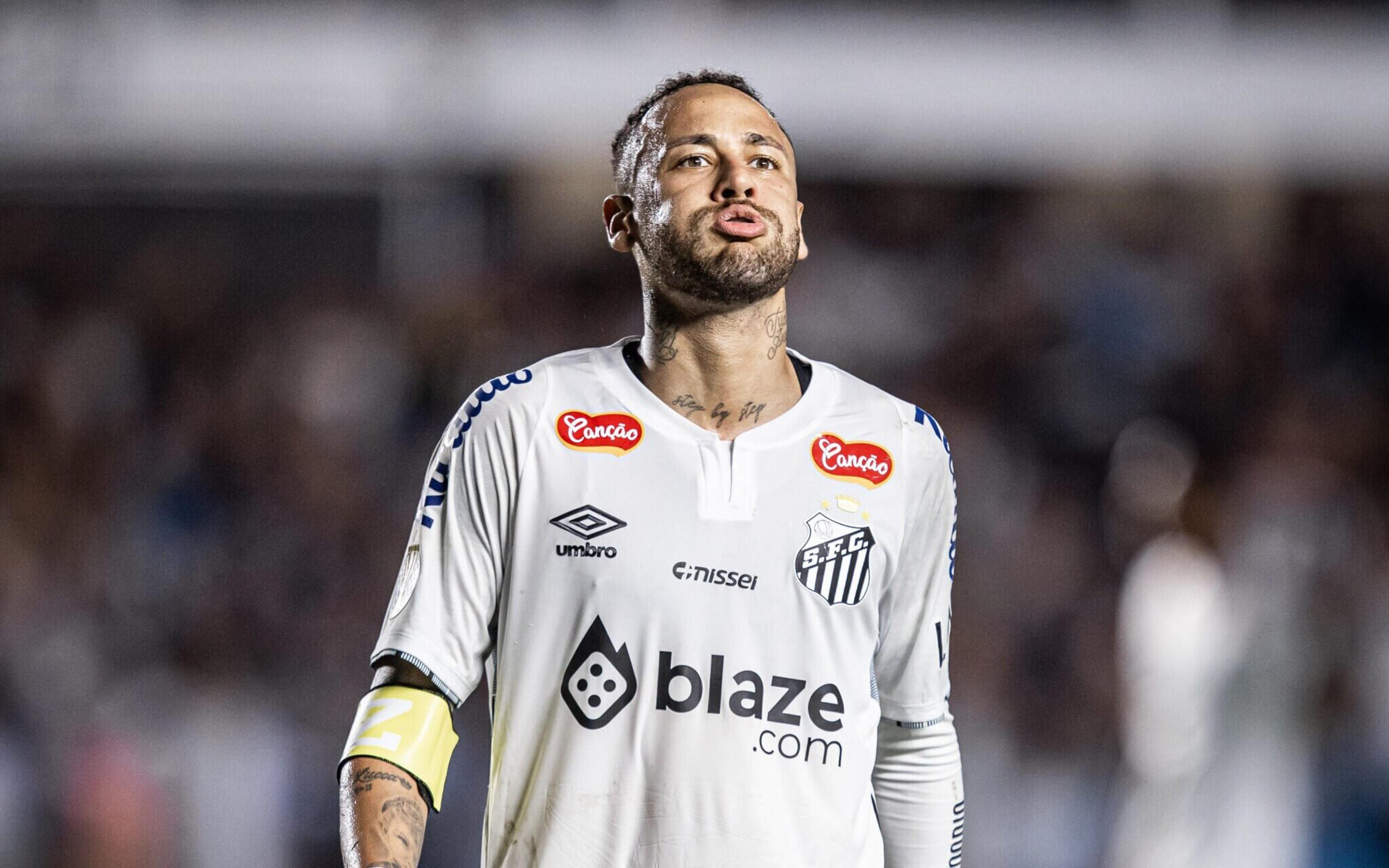 Neymar, do Santos, faz forte desabafo: ‘Nunca quis ser rei’