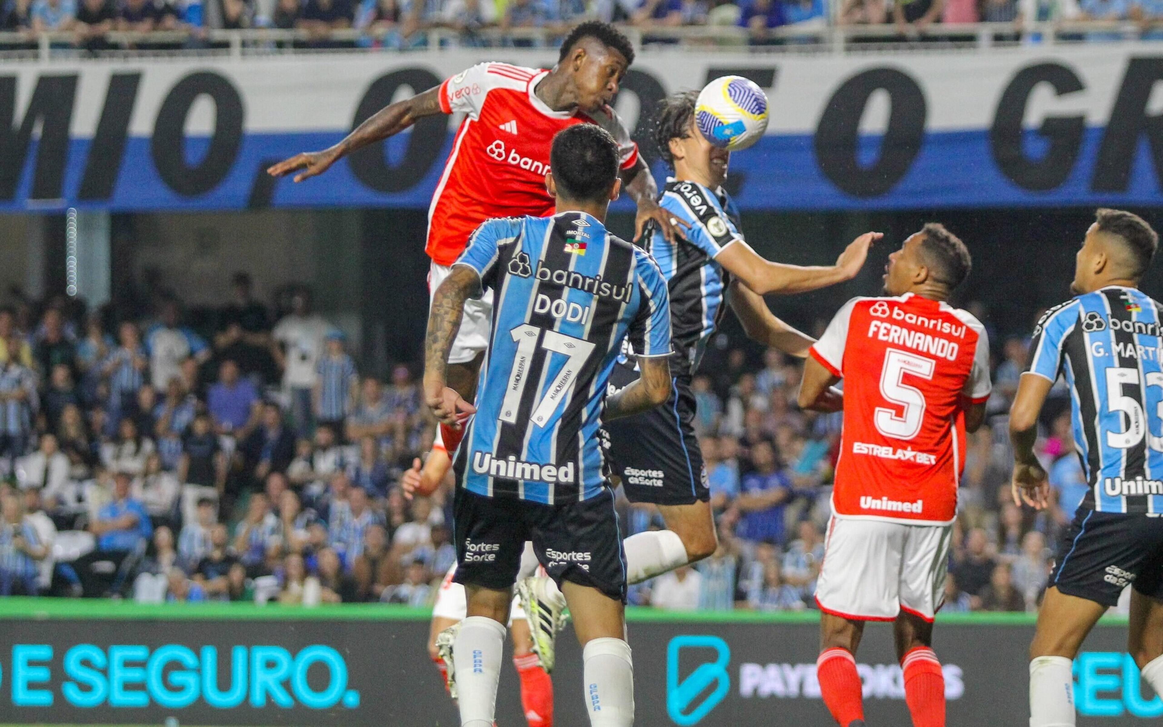 Grêmio x Inter: confira as escalações para o Gre-Nal 444