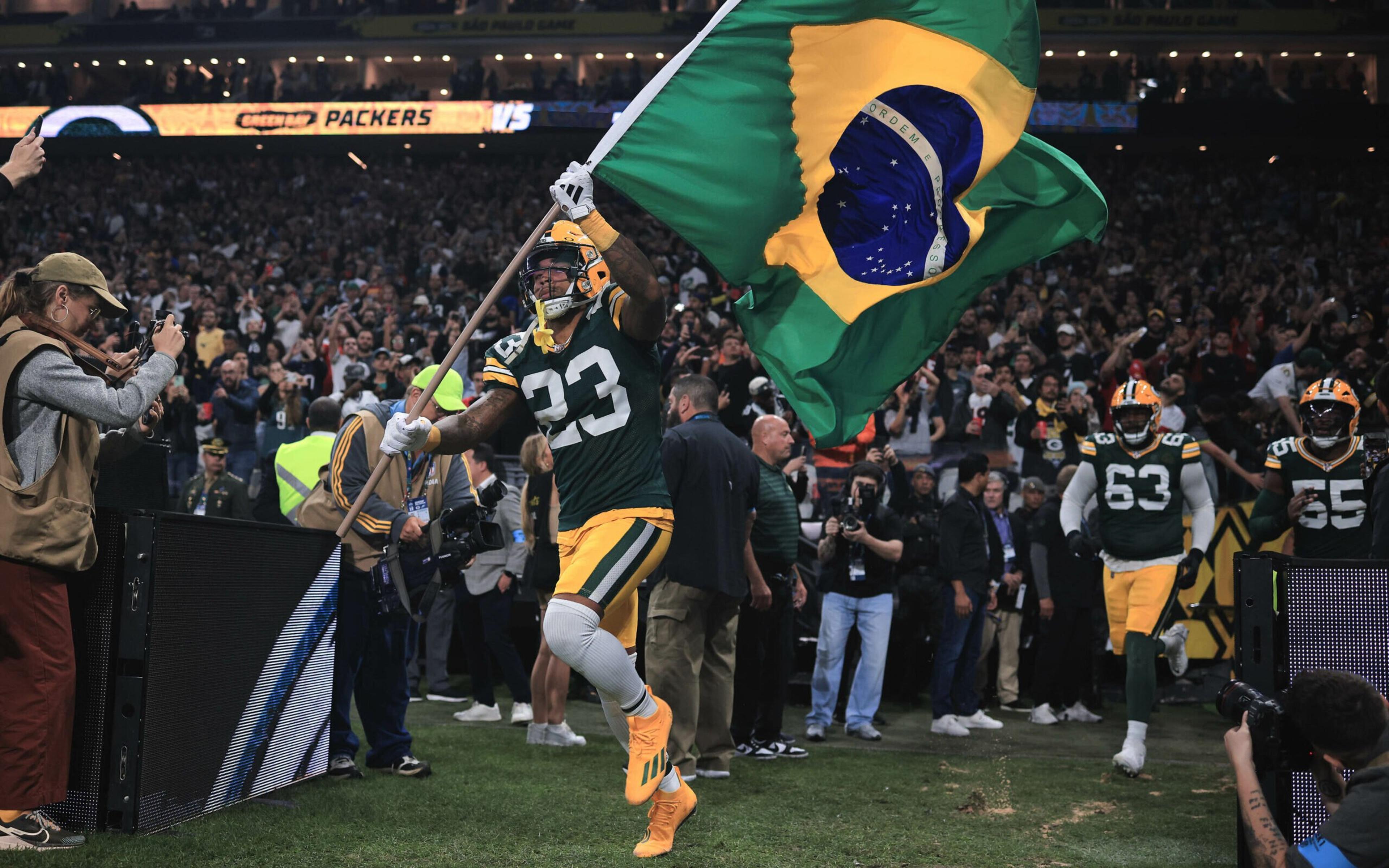 NFL: gramado híbrido da Neo Química passa por novo desafio no futebol americano