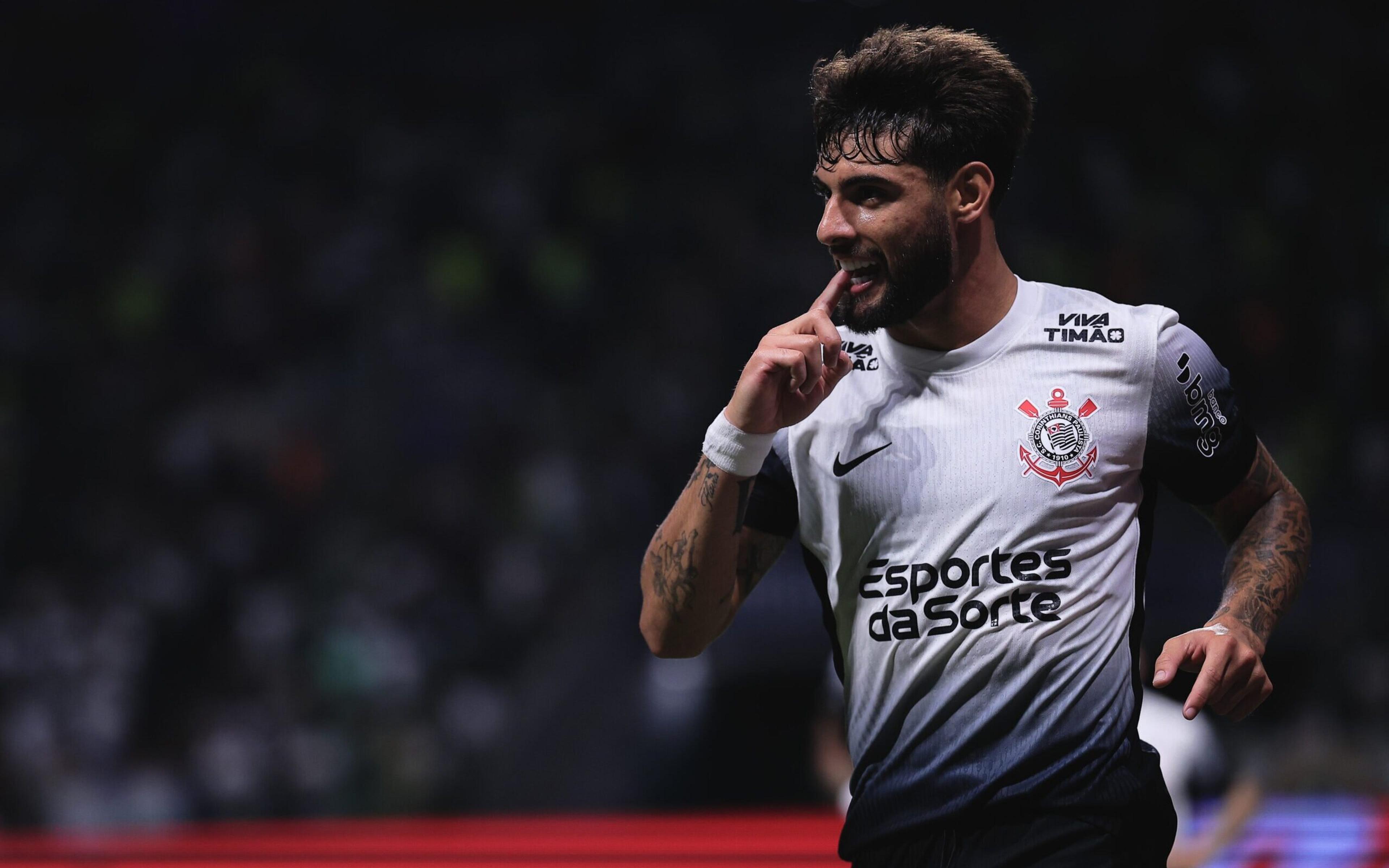 Atitude de Yuri Alberto no clássico entre Palmeiras e Corinthians leva web à loucura