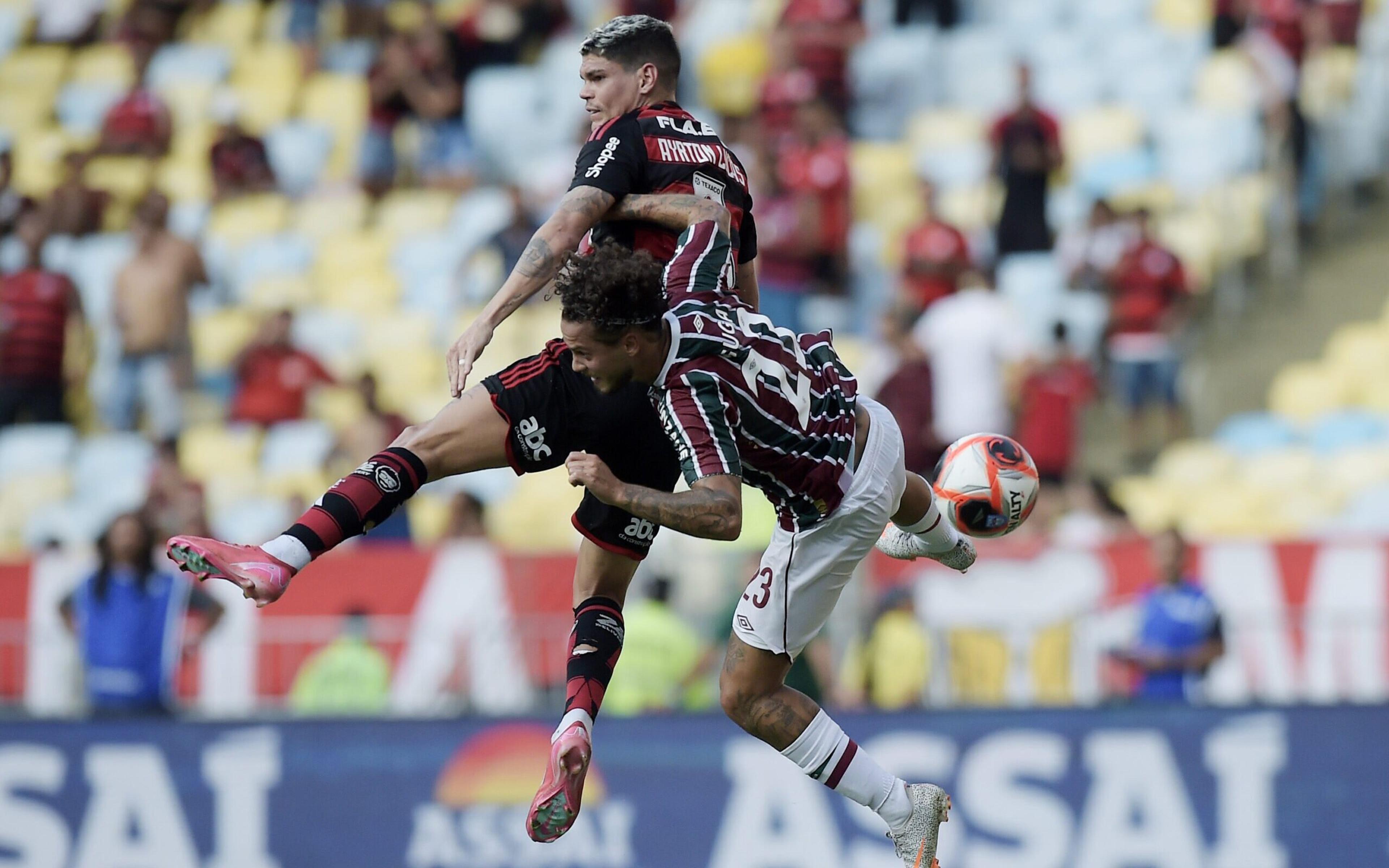 Fluminense e Flamengo empatam em jogo de raras emoções; veja os melhores momentos