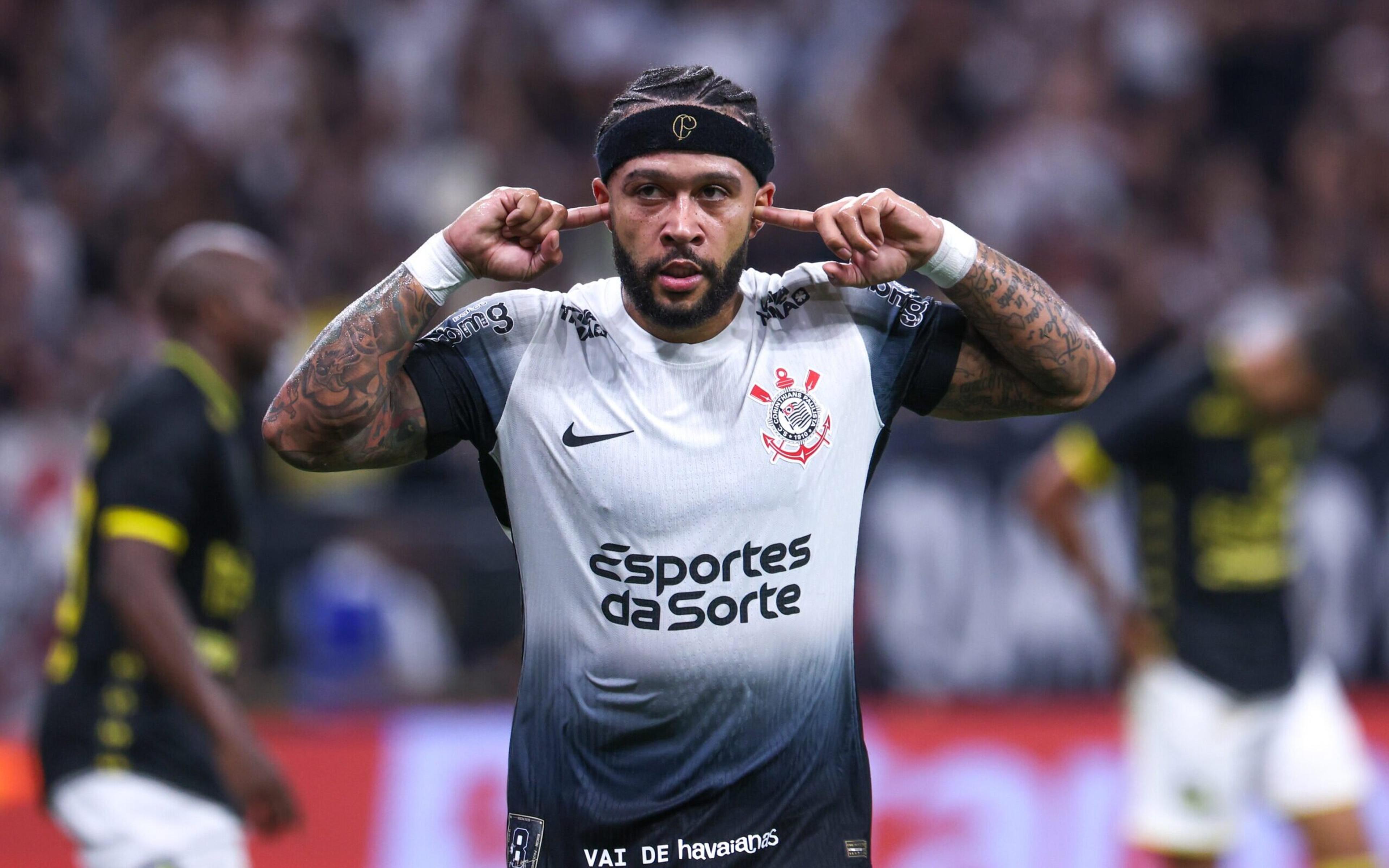 Clássico marca estreia de Memphis com a camisa 10 do Corinthians